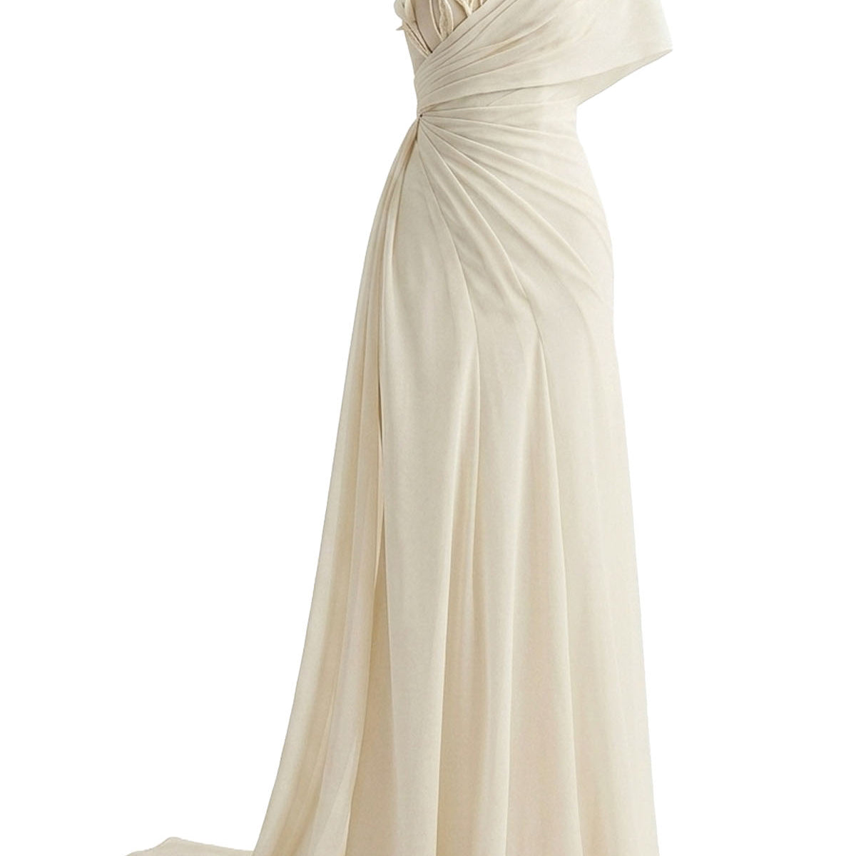Lumina Draped Maxi Dress