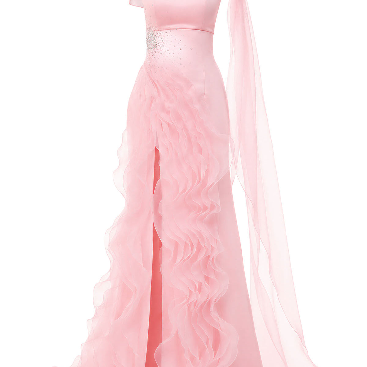 Aven Ruffle Maxi Dress