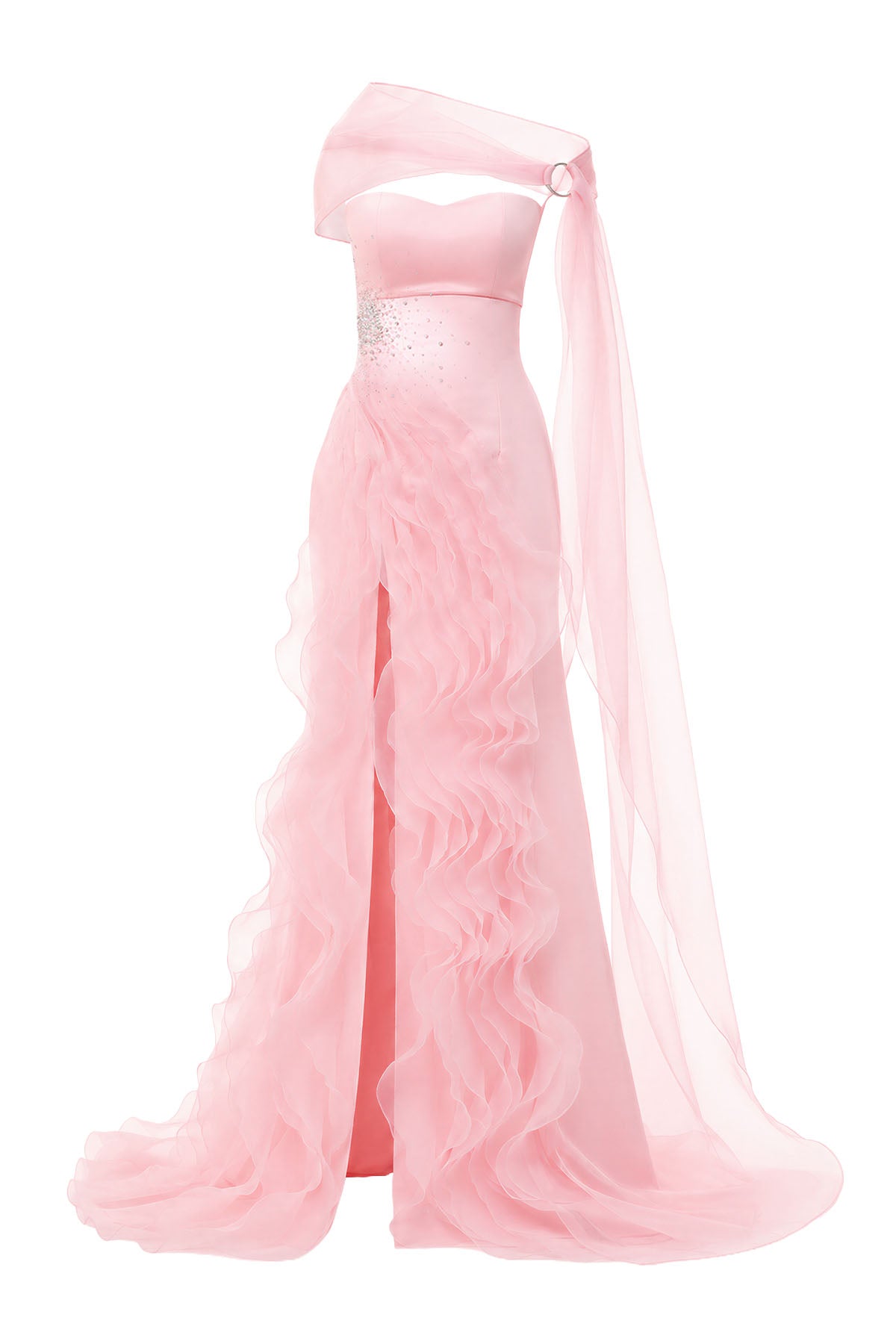 Aven Ruffle Maxi Dress