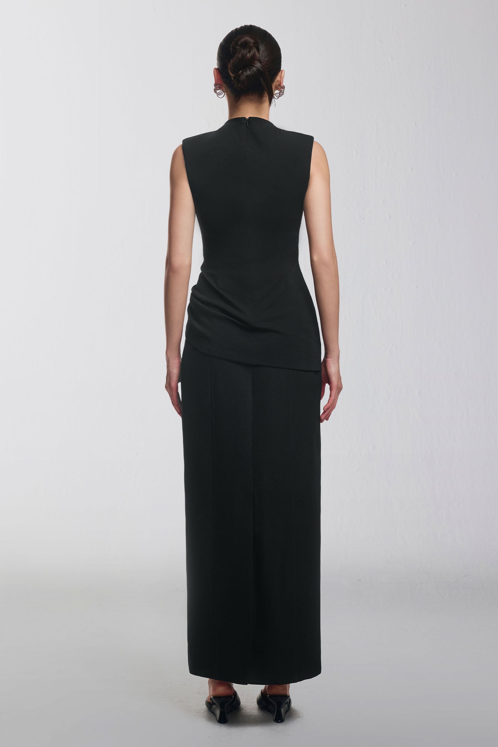 Amour Straight Polycotton Skirt