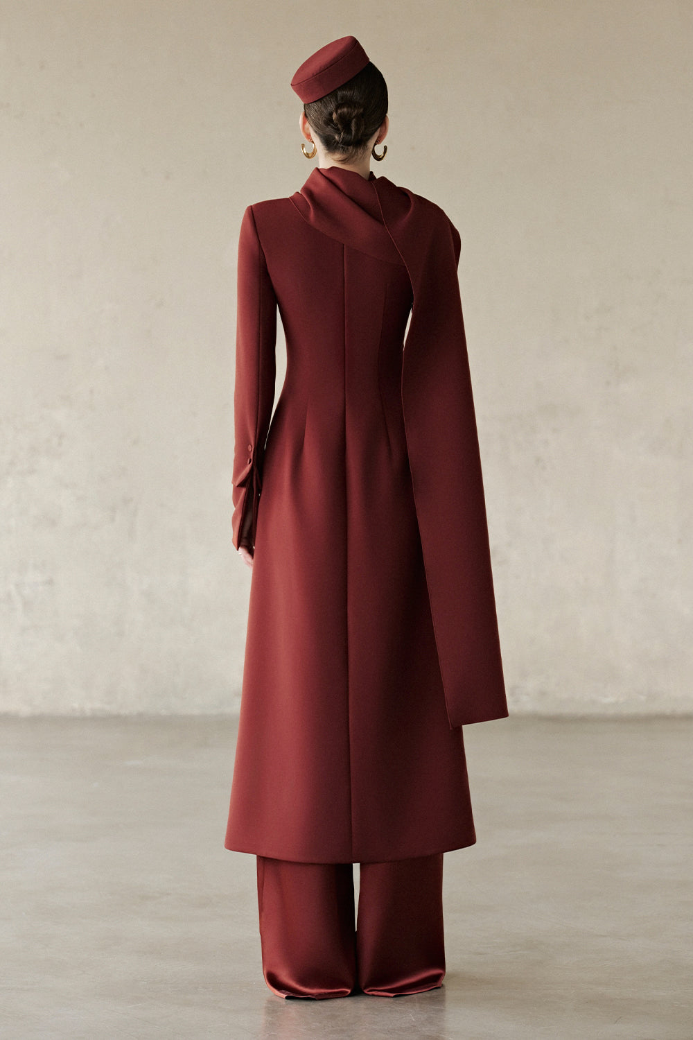 Priti Straight Silk Pants