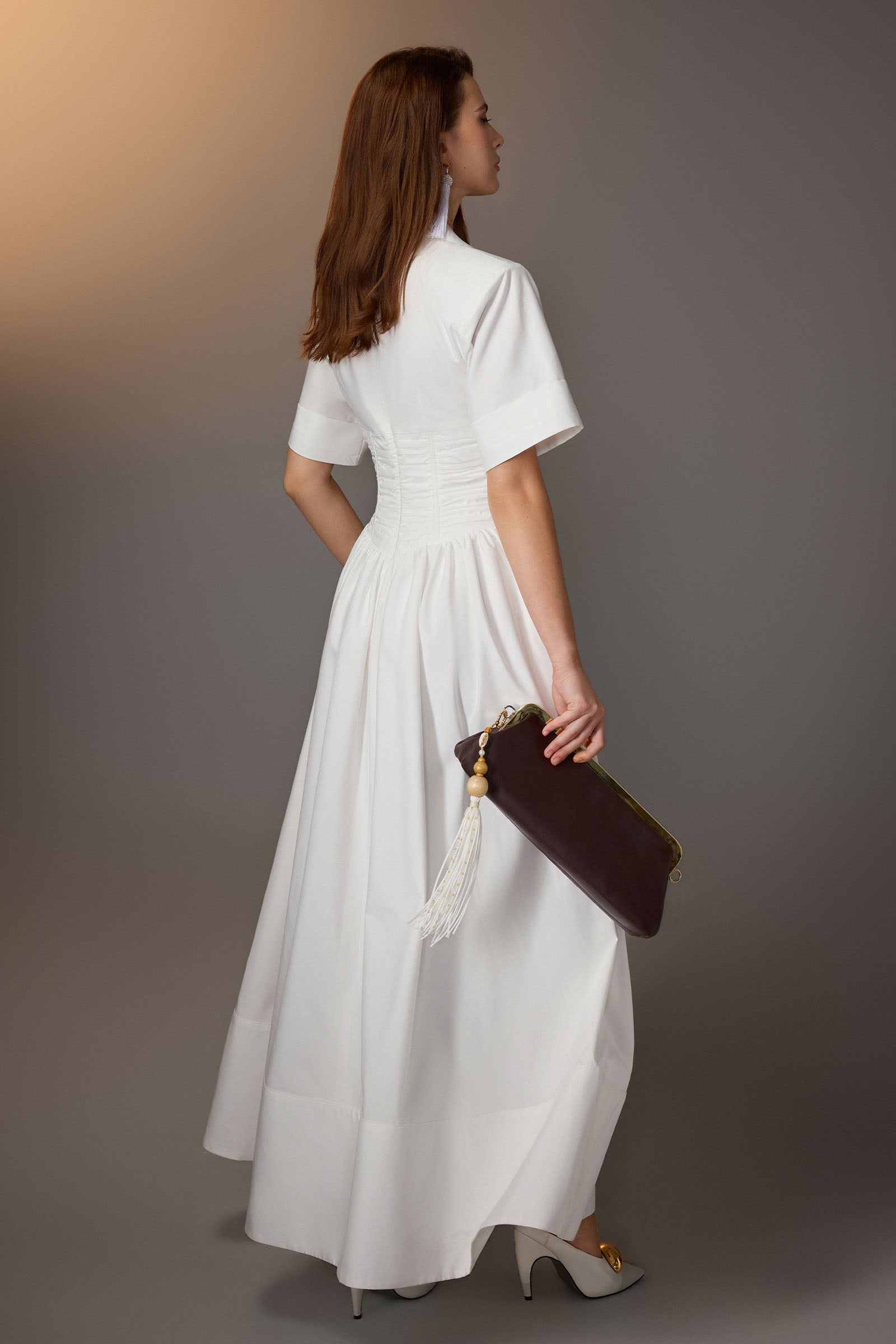 Mirel Ruched Maxi Dress