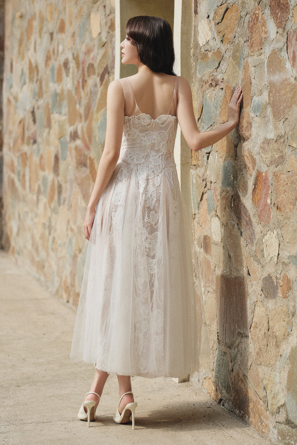 Grace A-line Midi Dress