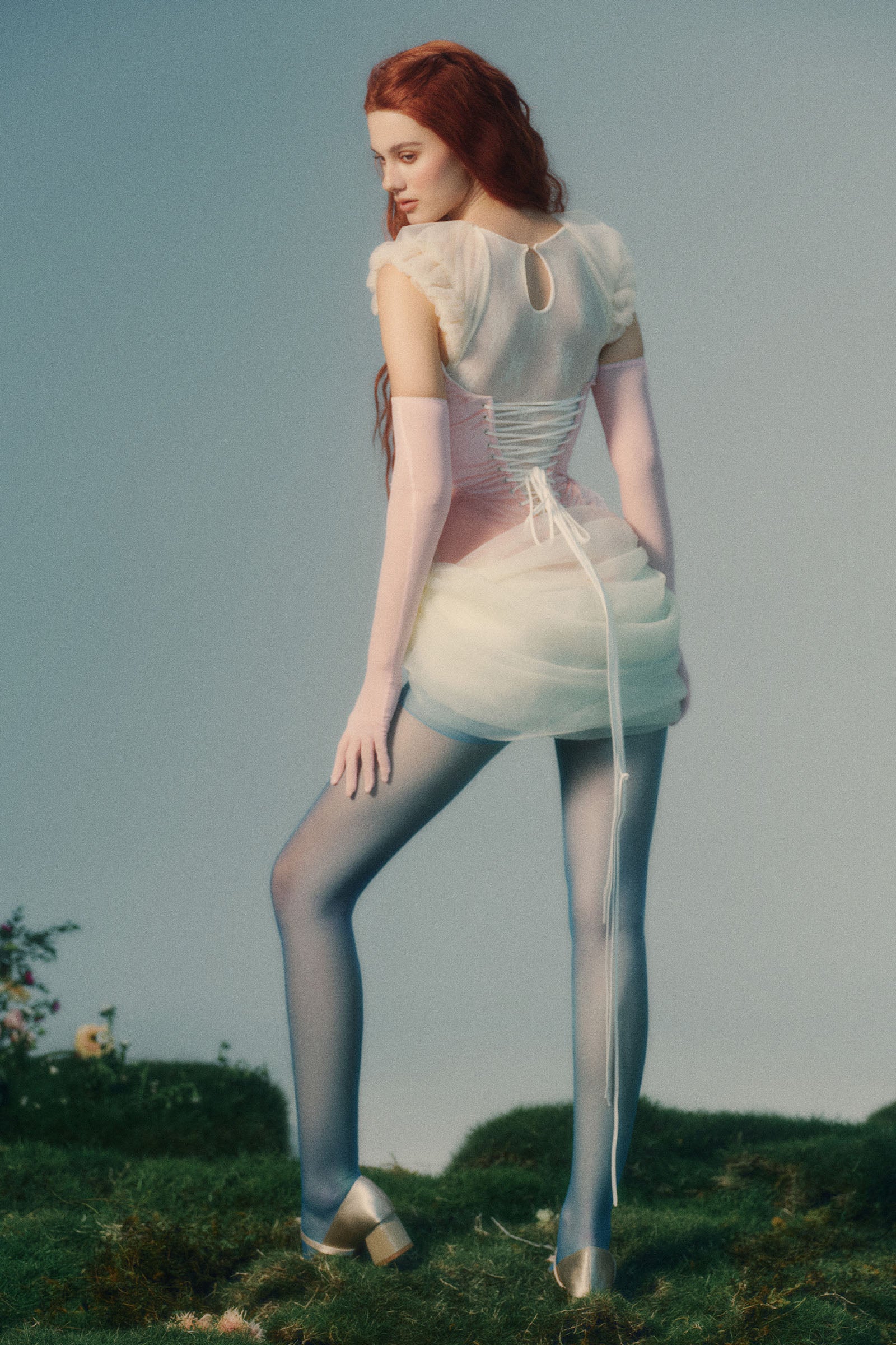 Hebe Draped Mini Dress