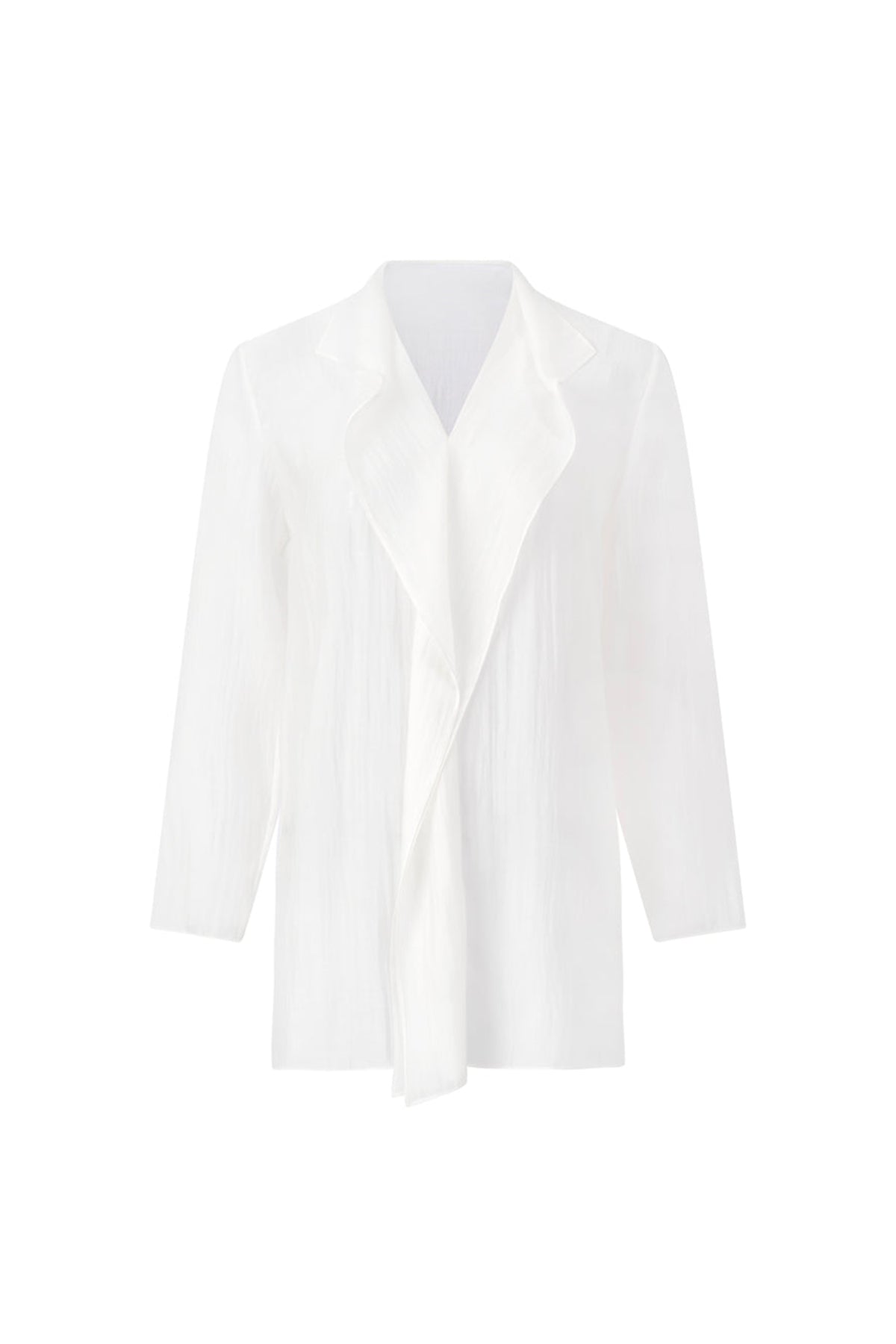 Moonlit V-Neck Ruffle Top