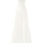 Ocean Bloom Drop Waist Cut-Out Chiffon Floor Length Dress