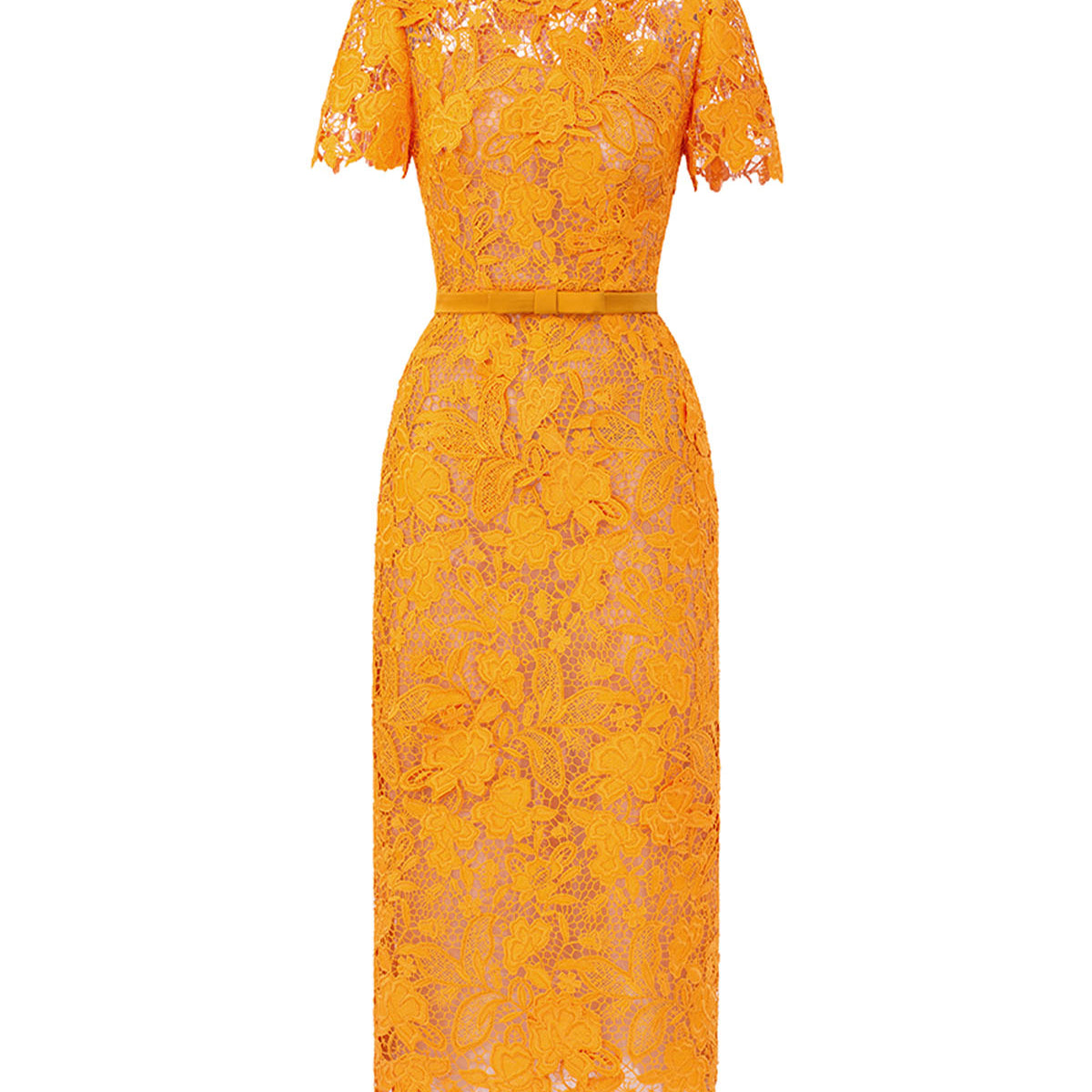 Solis Round Neck Midi Dress