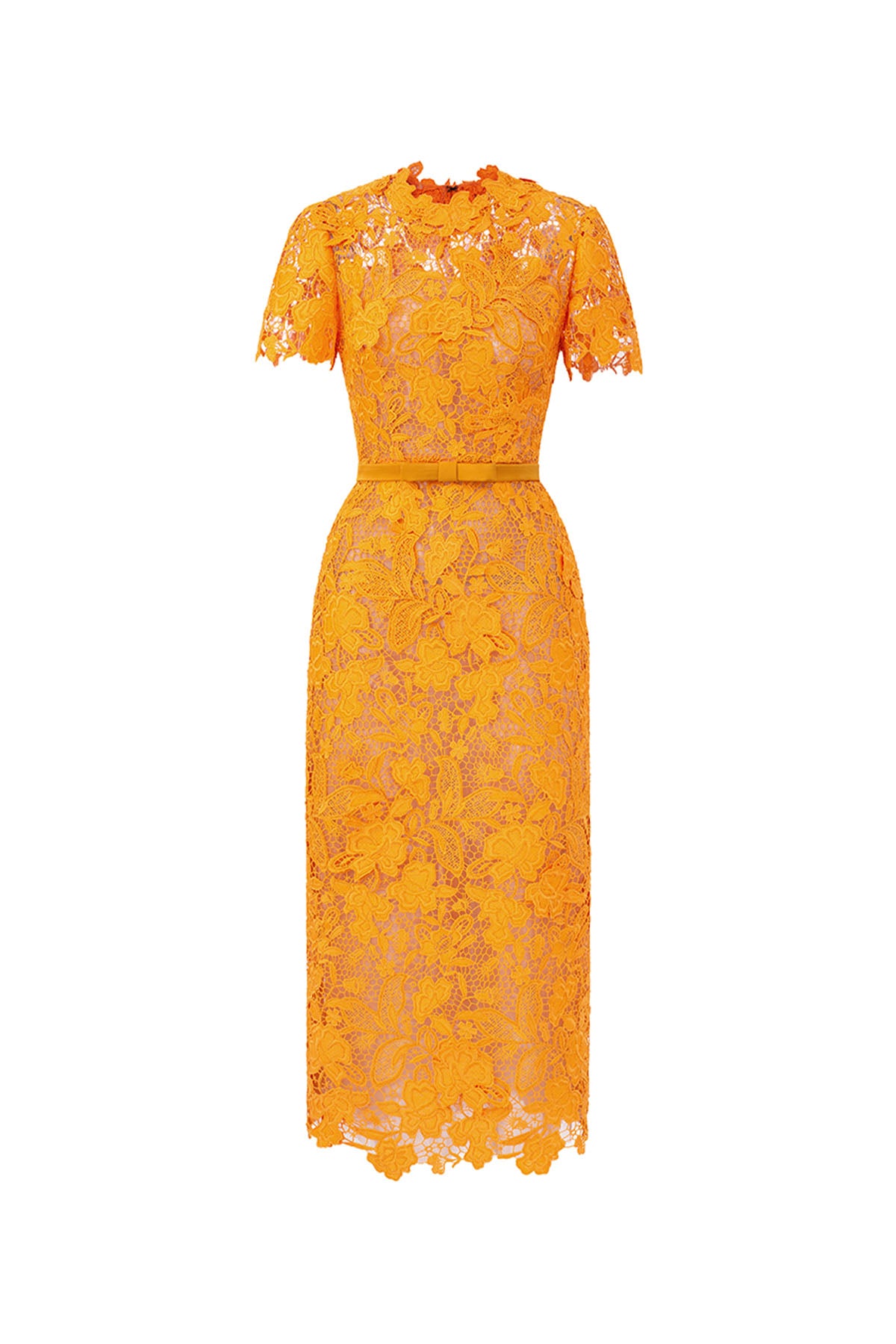Solis Round Neck Midi Dress