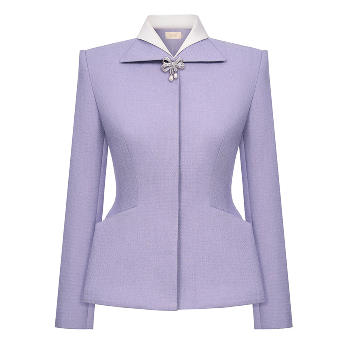 Pandora Structured Square Shoulder Polyester Jacket