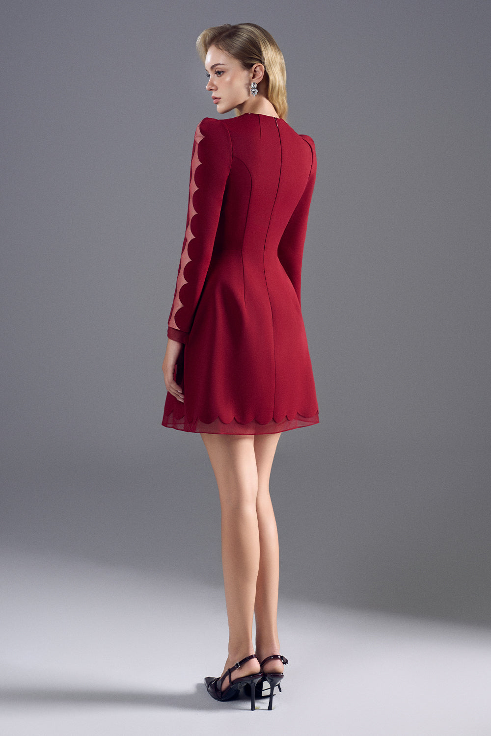 Belle Applique Mini Dress