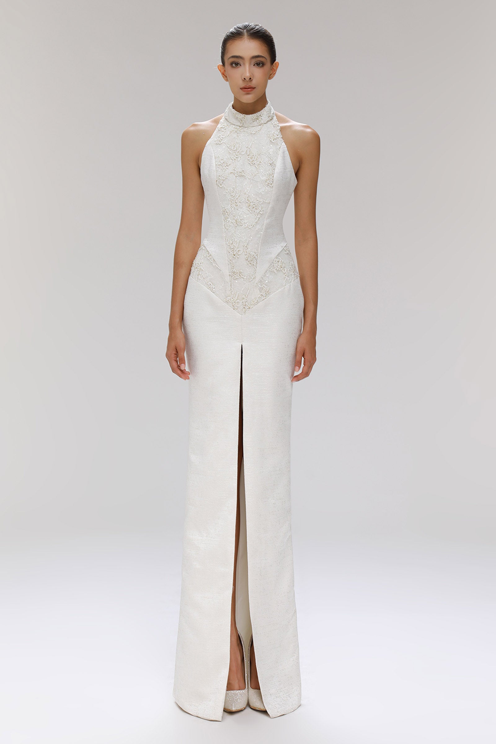 Apricity Applique Maxi Dress