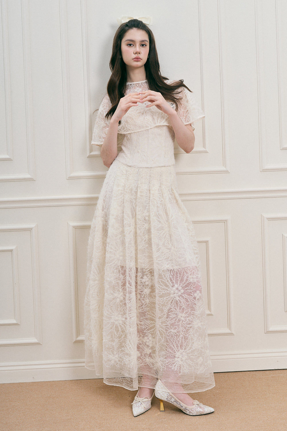 Flora Cape Sleeve Set