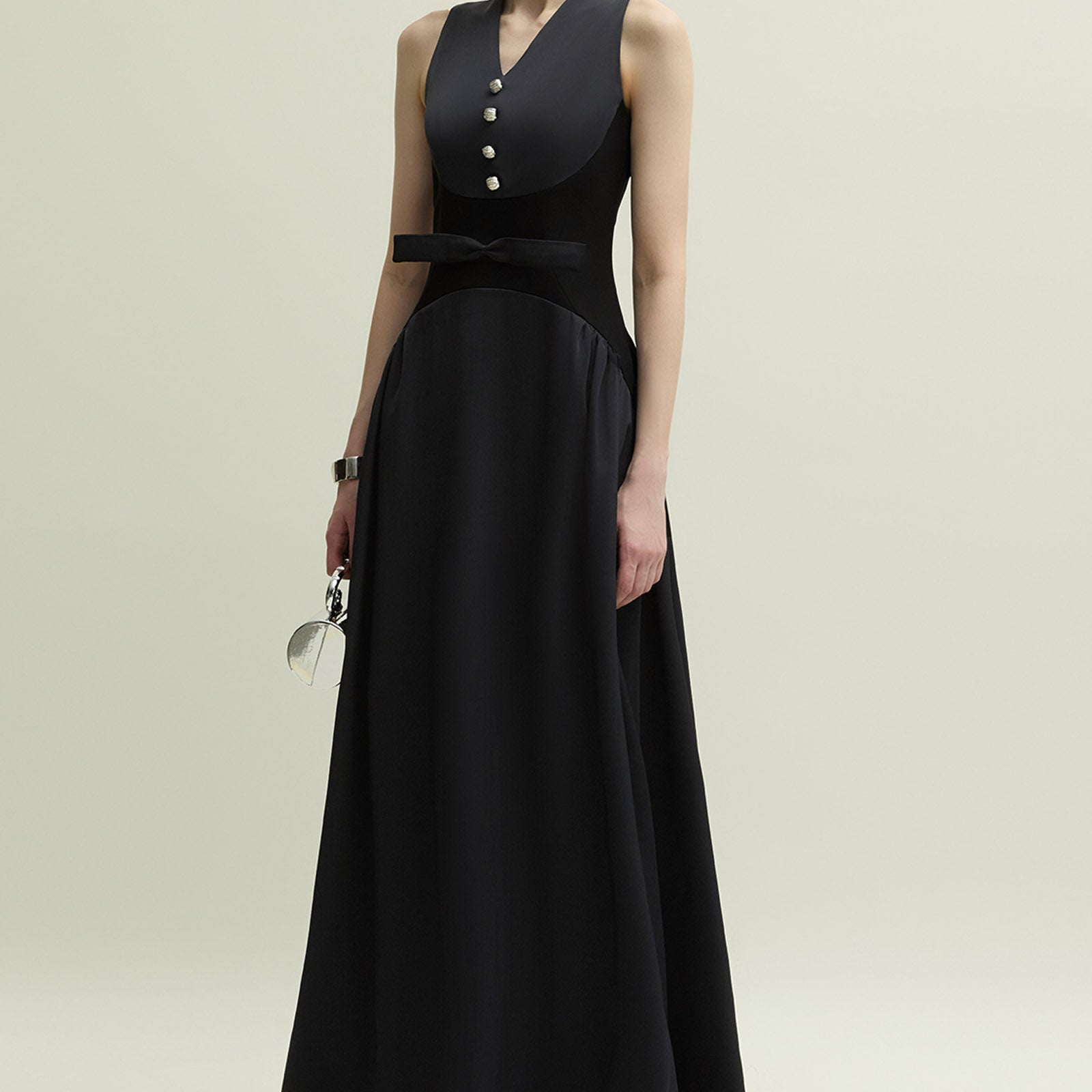 Richmond A-line Ribbon Maxi Dress