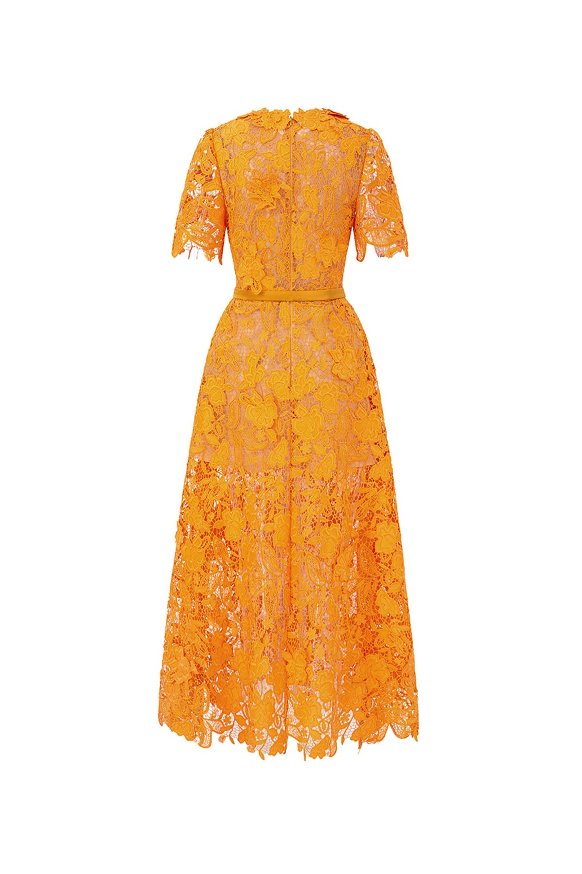 Solis Round Neck Midi Dress