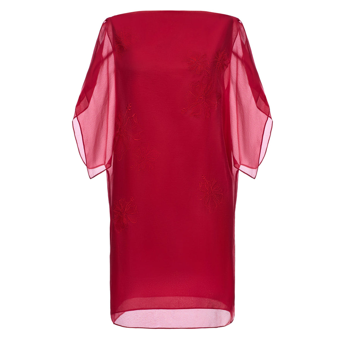 Scarlett Butterfly Sleeve Embroidery Top