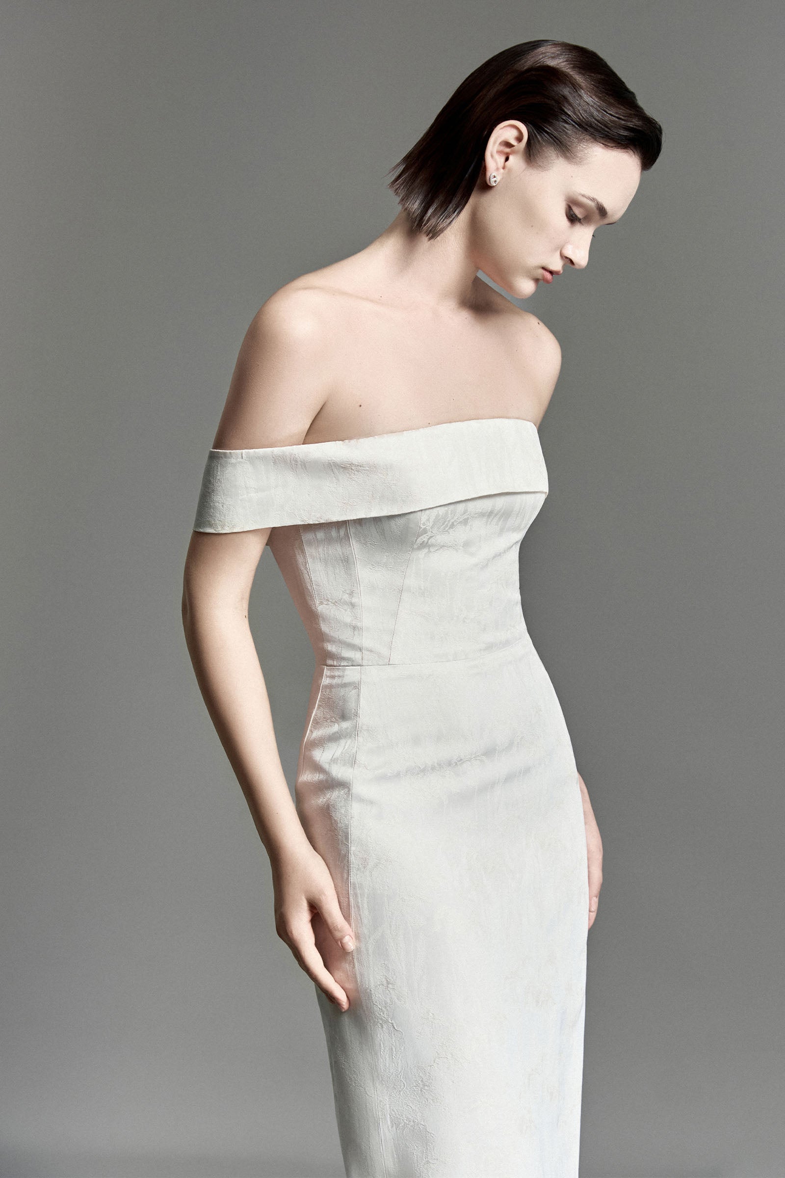 Matera Off-Shoulder Midi Dress
