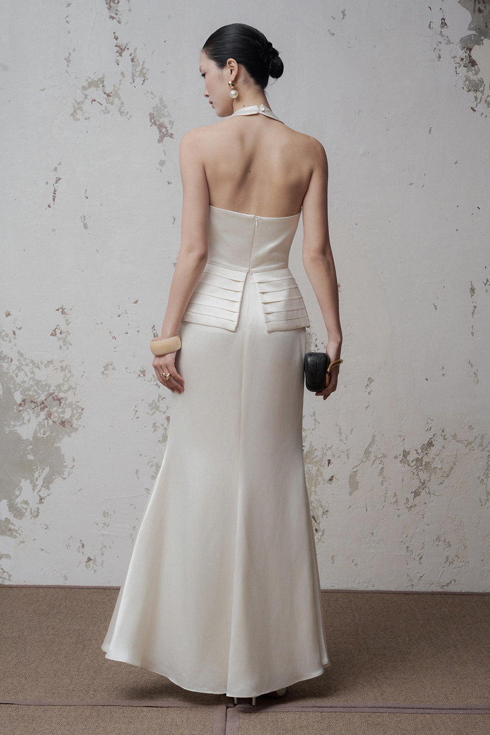 Anou Cowl Maxi Dress