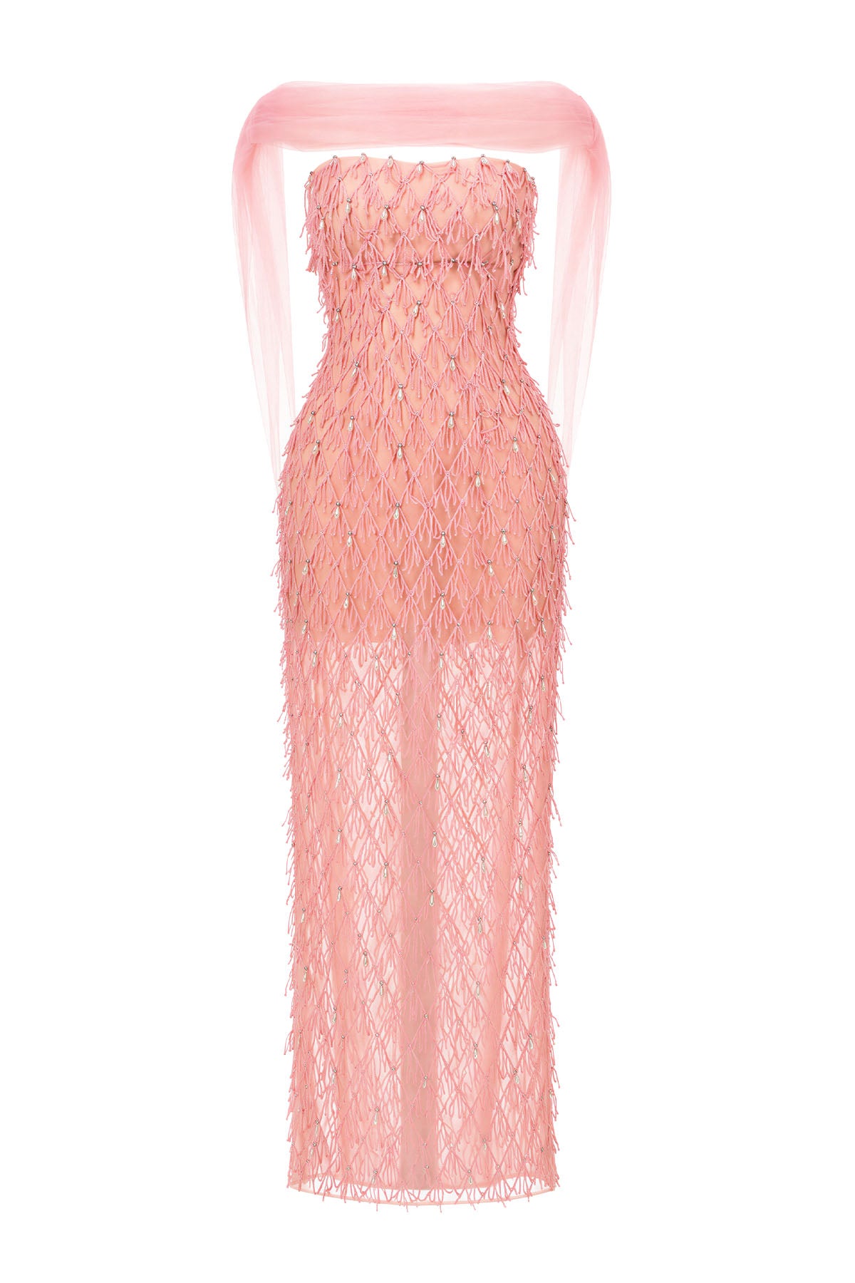 Lune Fringe Maxi Dress