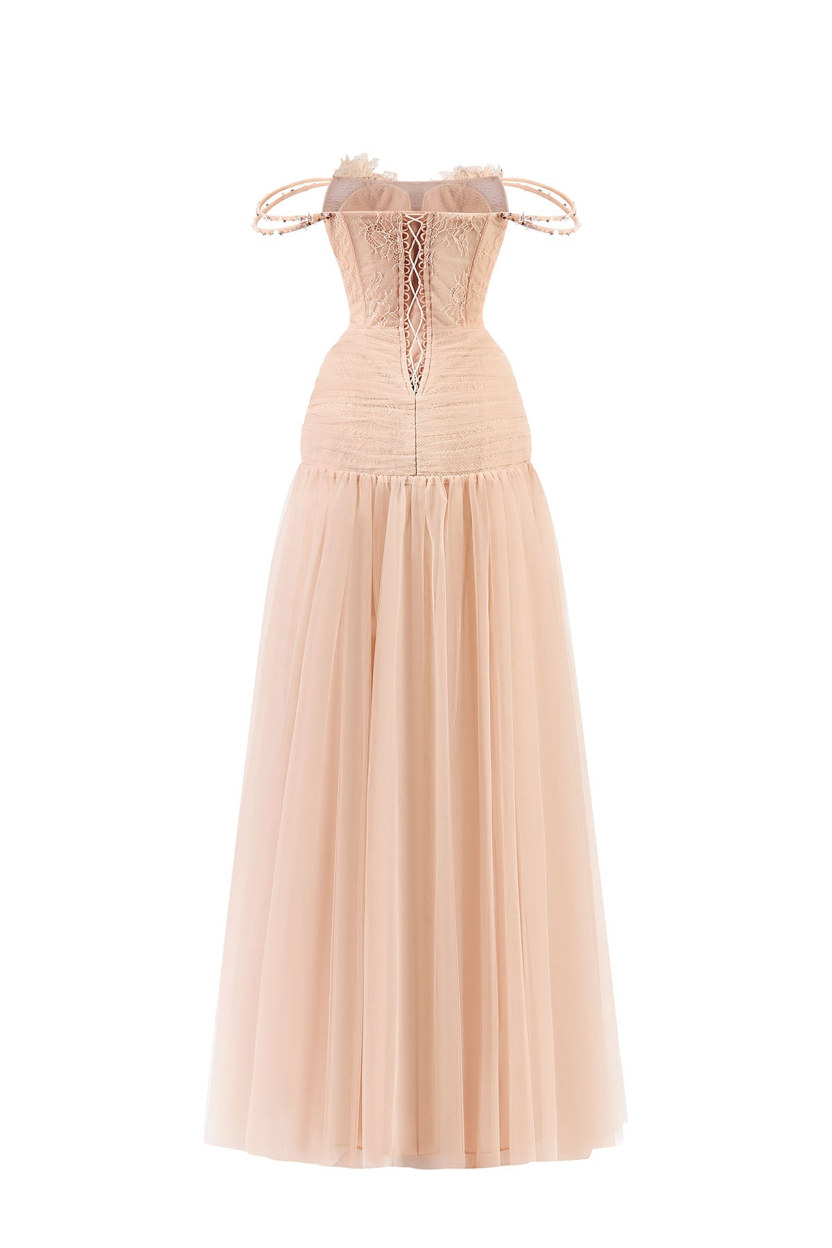 Estrel Rhinestone Maxi Dress