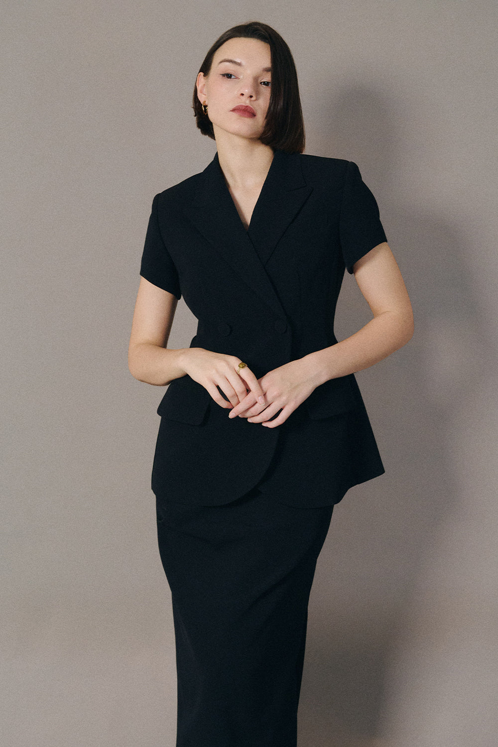 Valerie Notched Lapel Blazer
