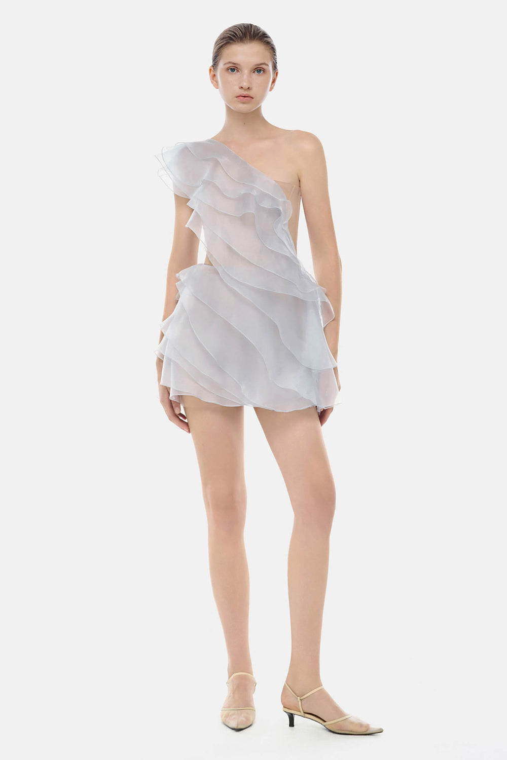 Jolie Ruffle Mini Dress