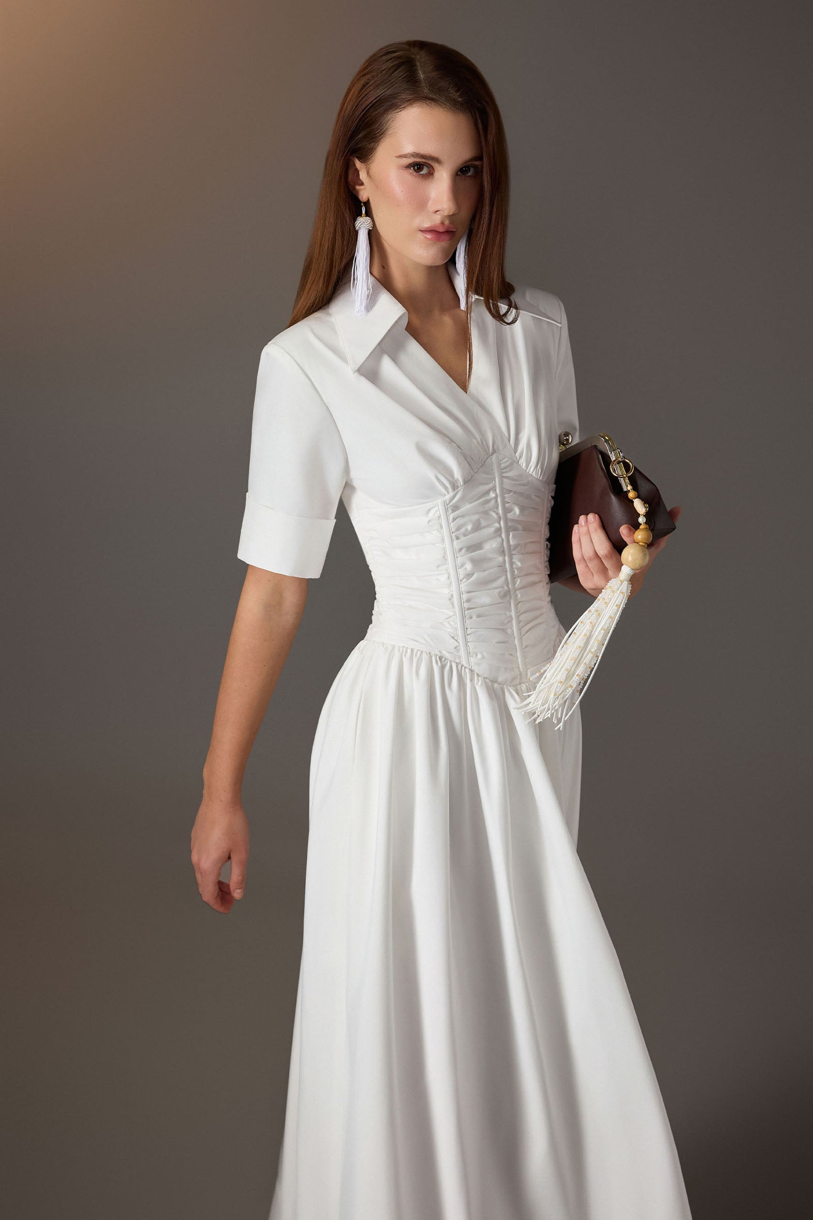 Mirel Ruched Maxi Dress