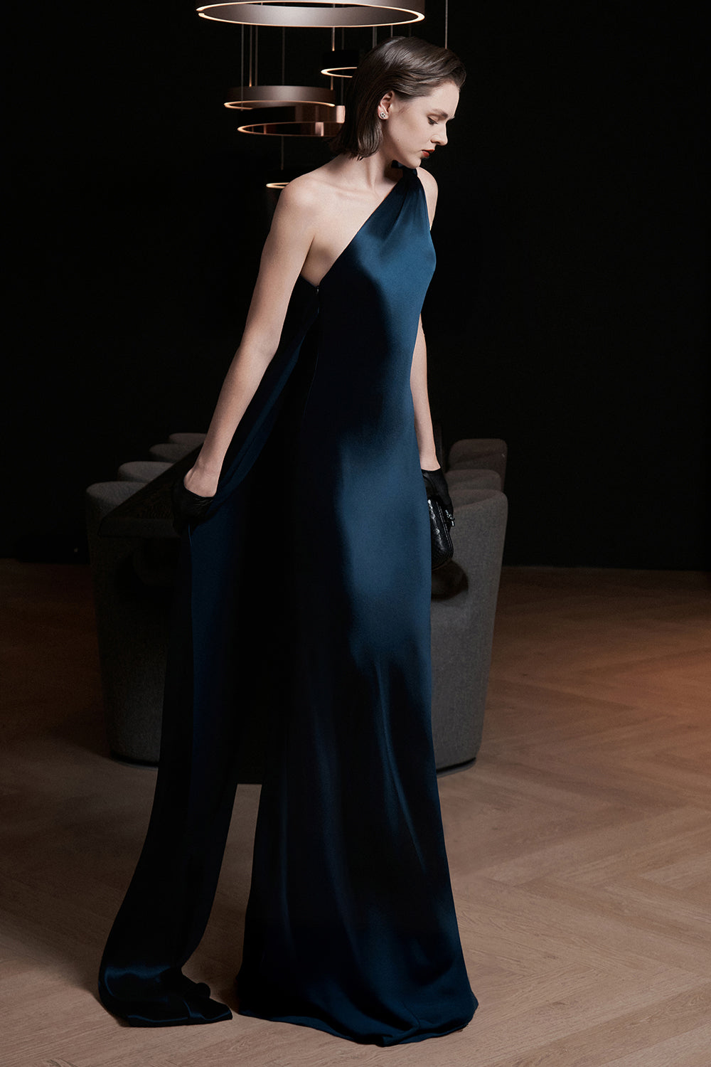 Naples One Shoulder Maxi Dress