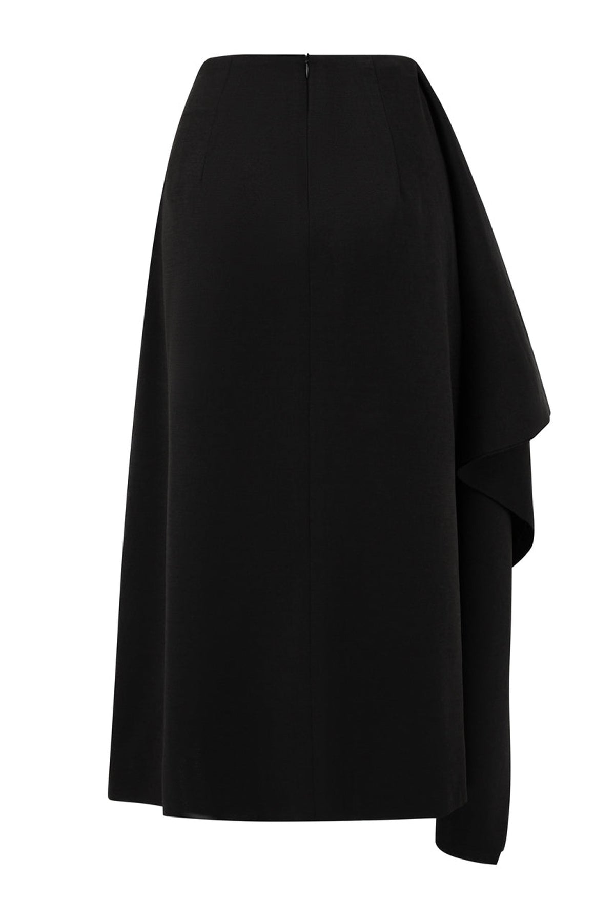 Scarlet Wrap Jersey Skirt