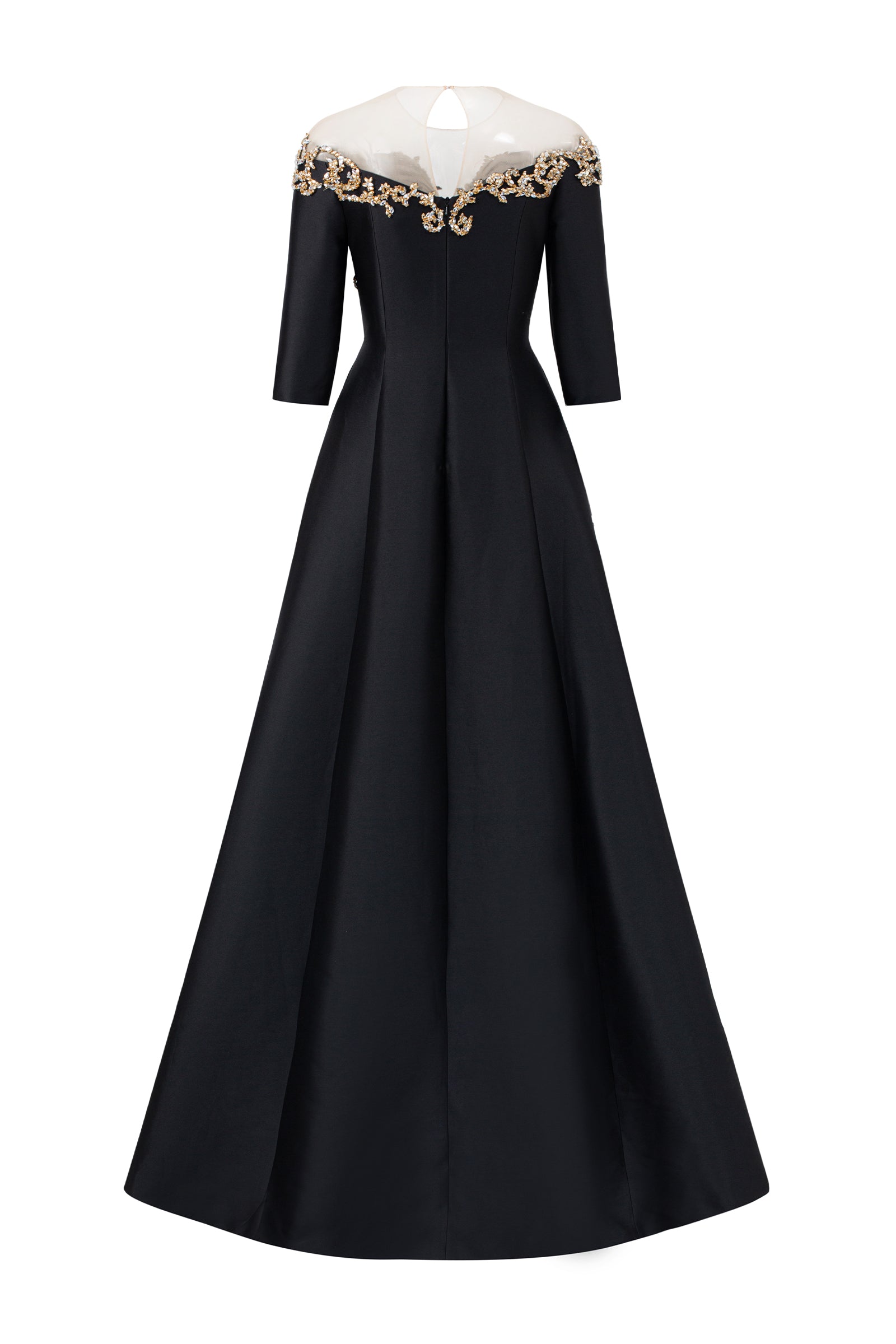 Eliza Illusion Maxi Dress