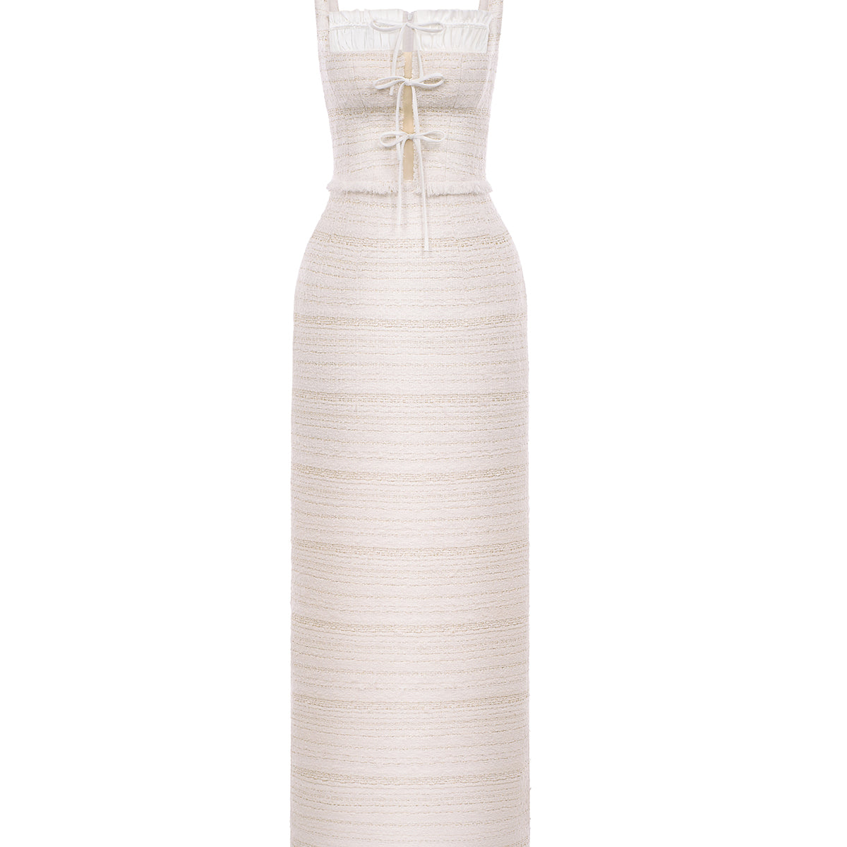 Céleste Square Neck Maxi Dress
