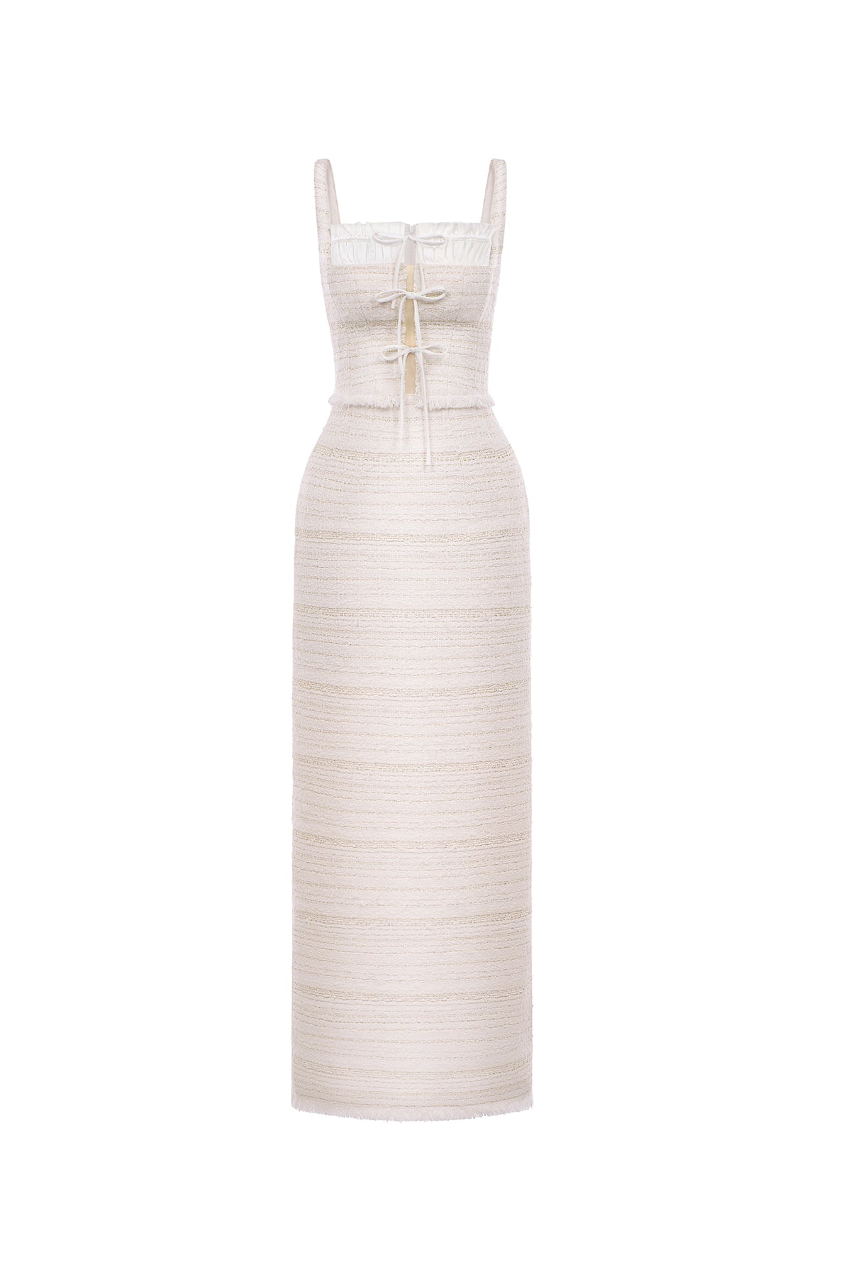 Céleste Square Neck Maxi Dress