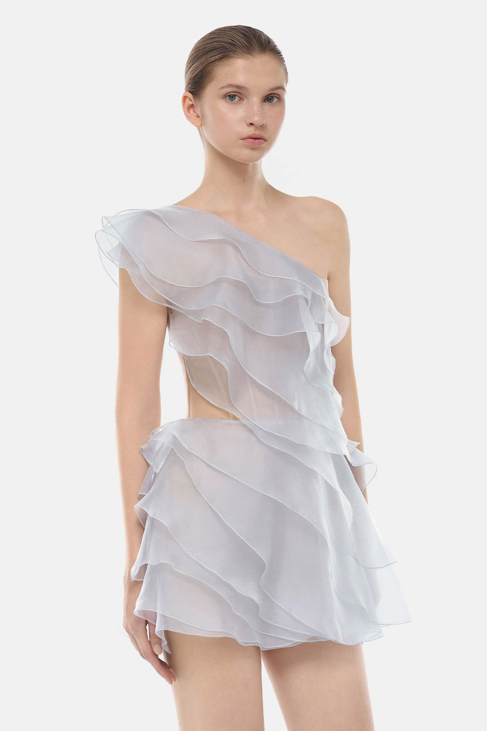 Jolie Ruffle Mini Dress