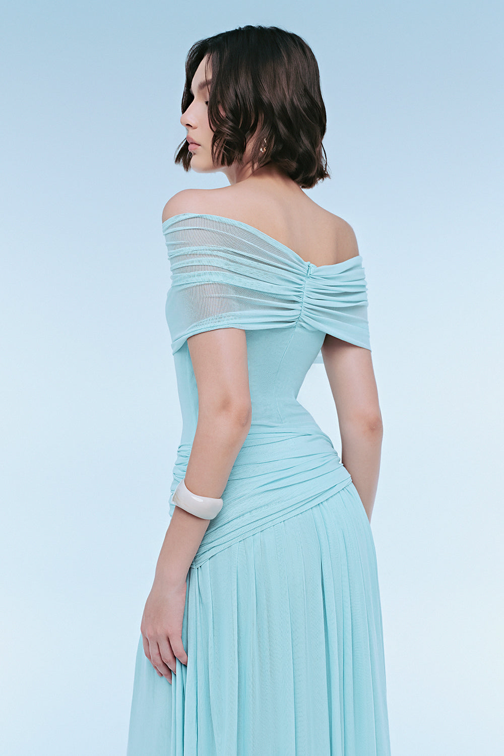 Bowie Off-Shoulder Maxi Dress