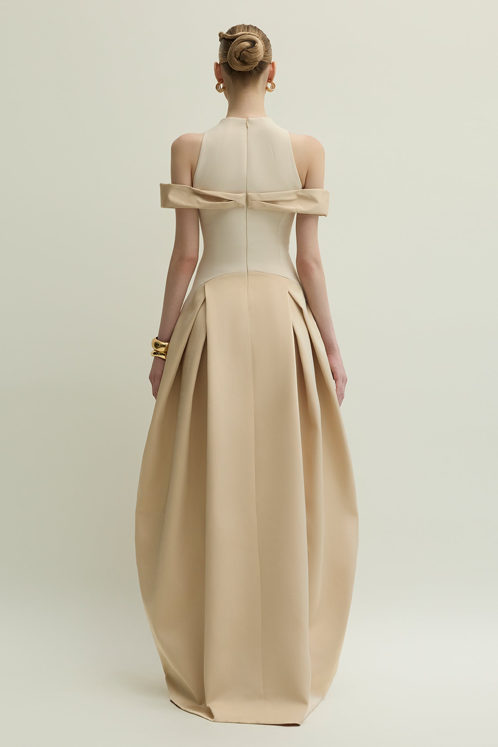 Juno Ball Gown Bow Maxi Dress