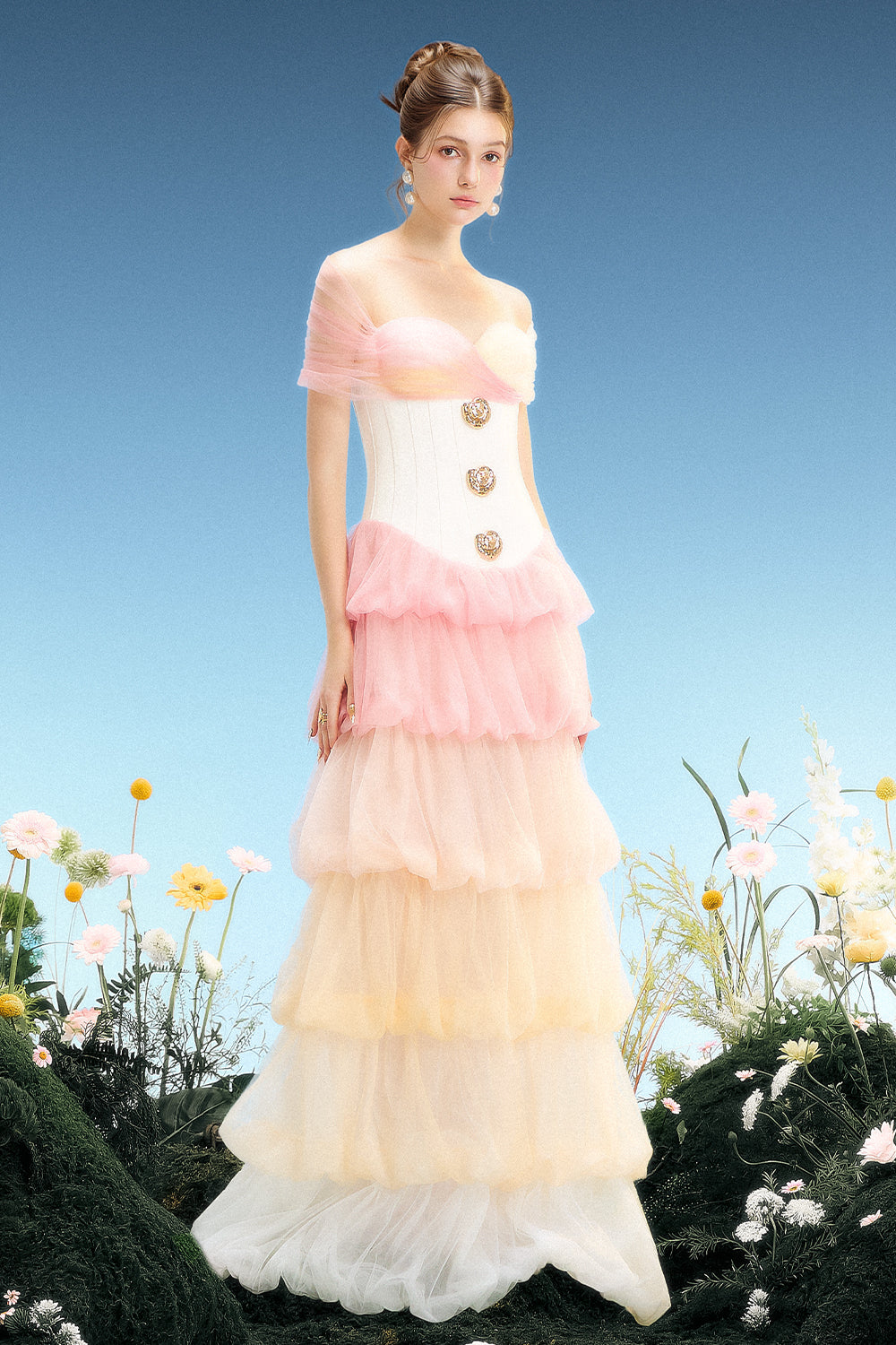 Kailani Draped Maxi Dress