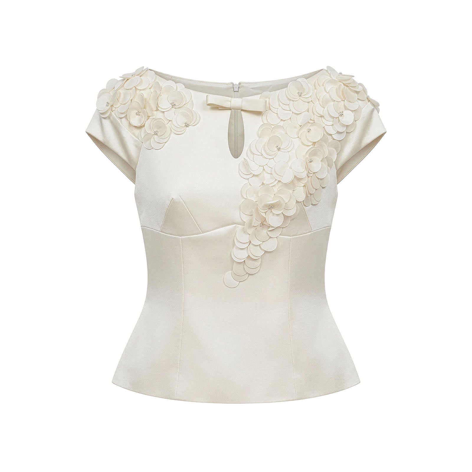 Olin Peplum Top