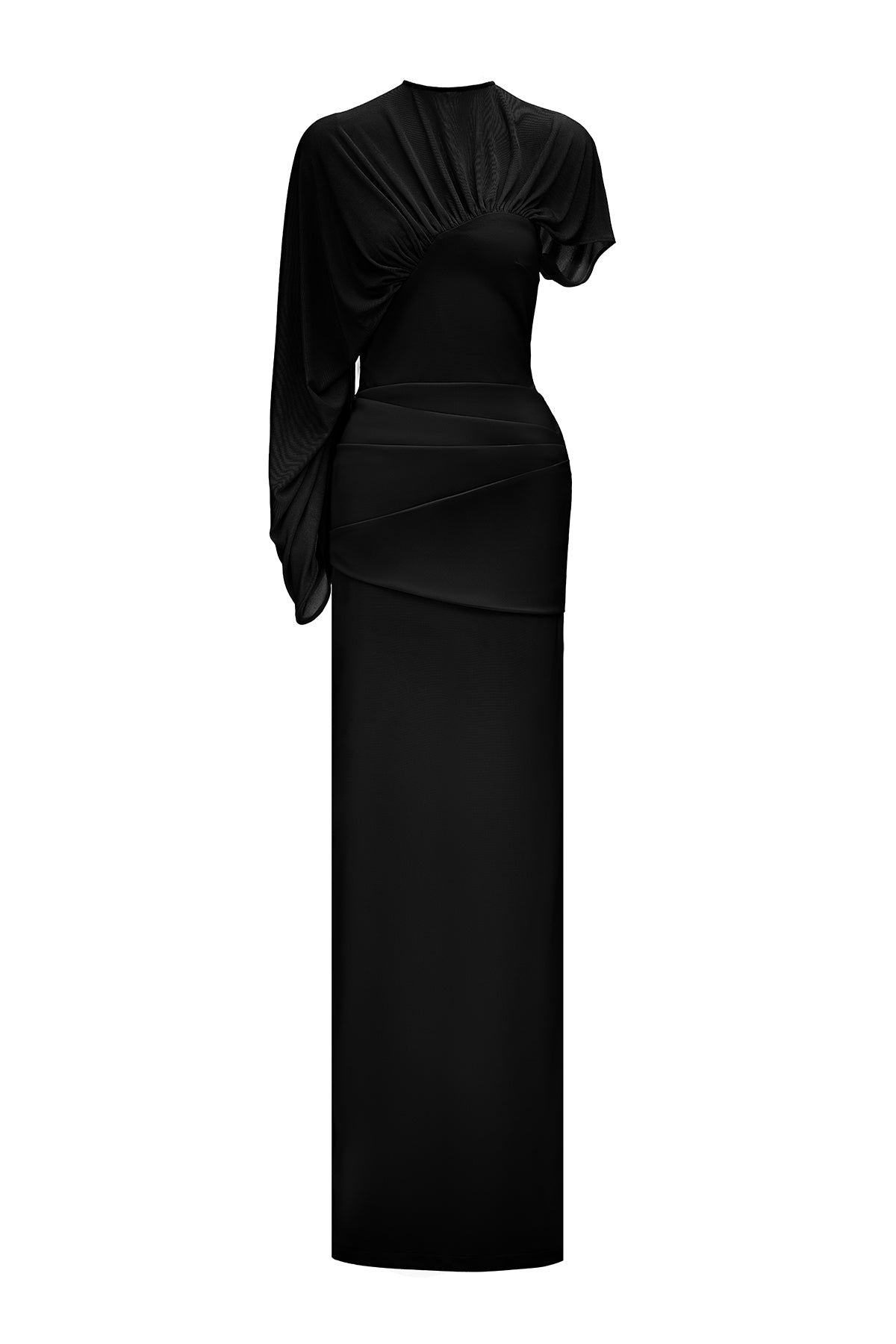 Minerva Ruched Maxi Dress
