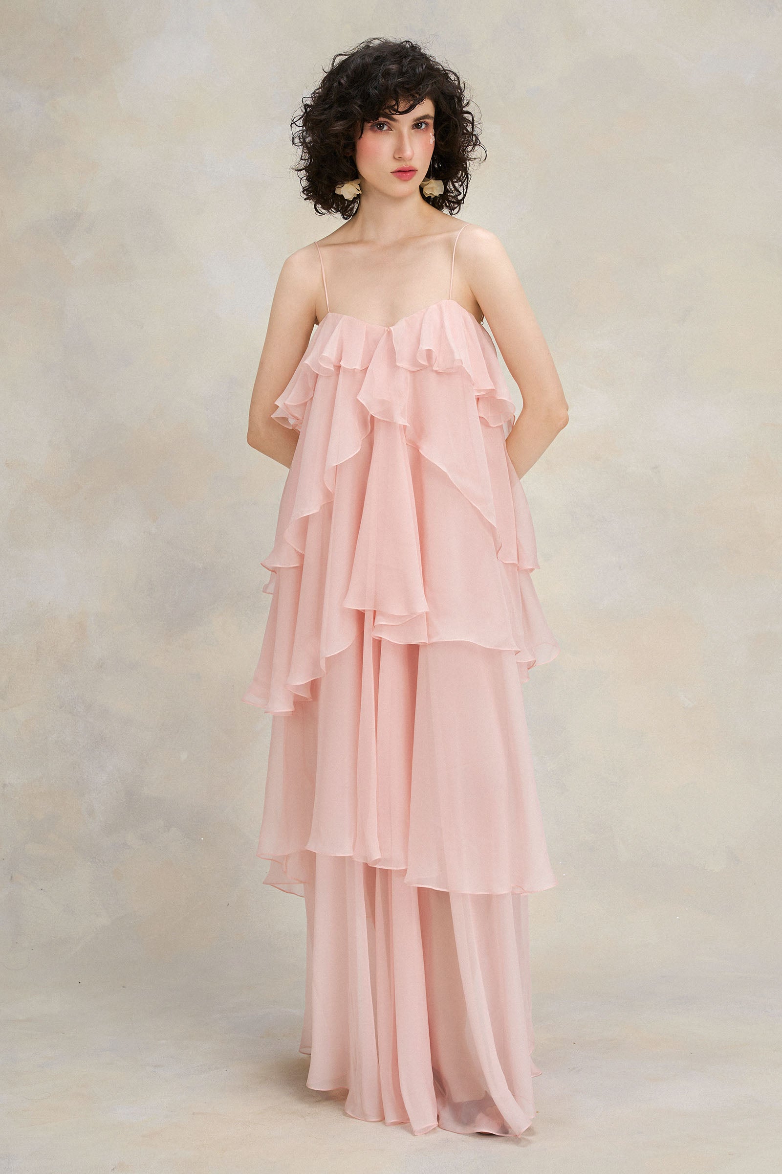 Rosemary Ruffle Maxi Dress