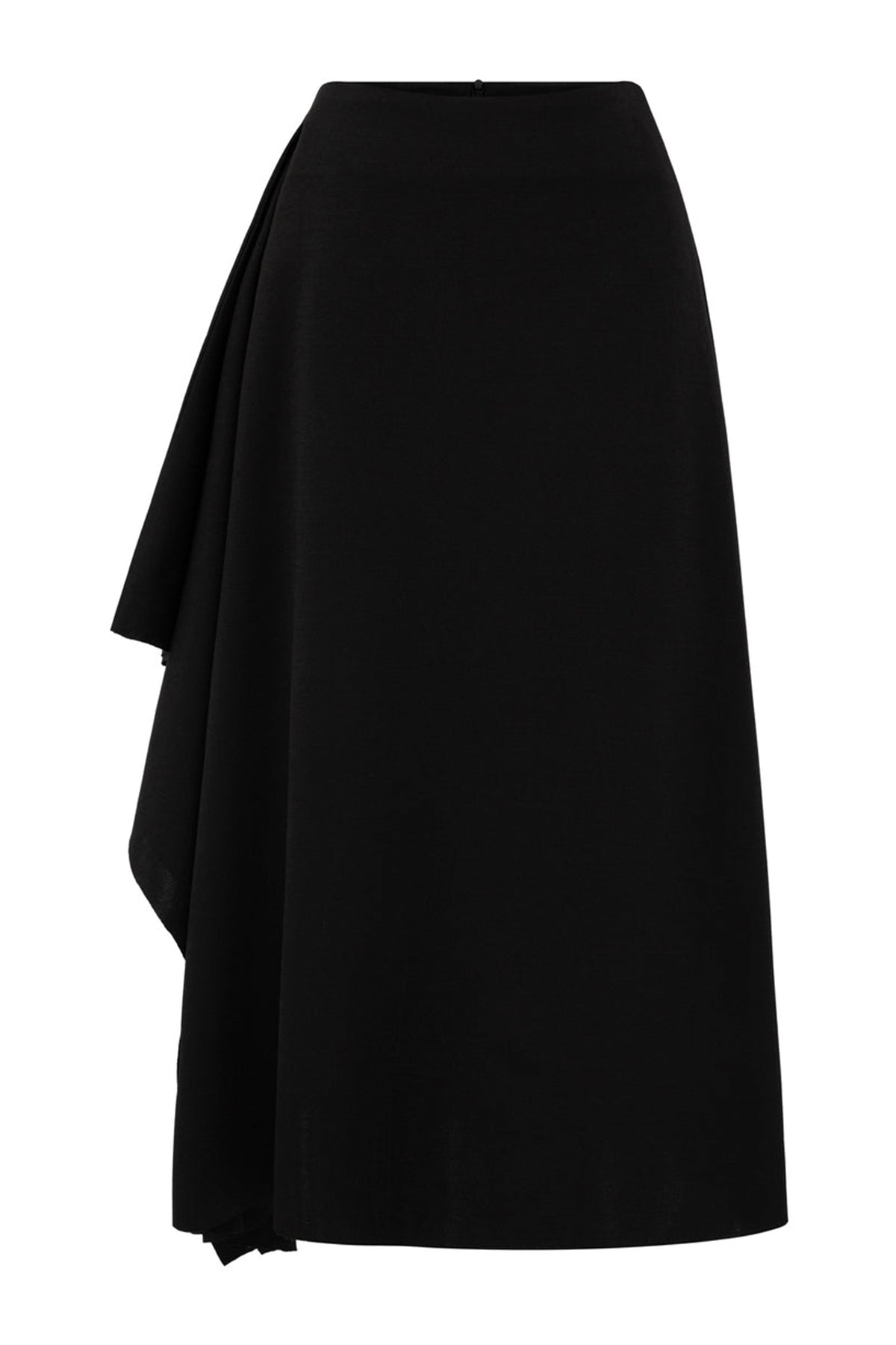 Scarlet Wrap Jersey Skirt
