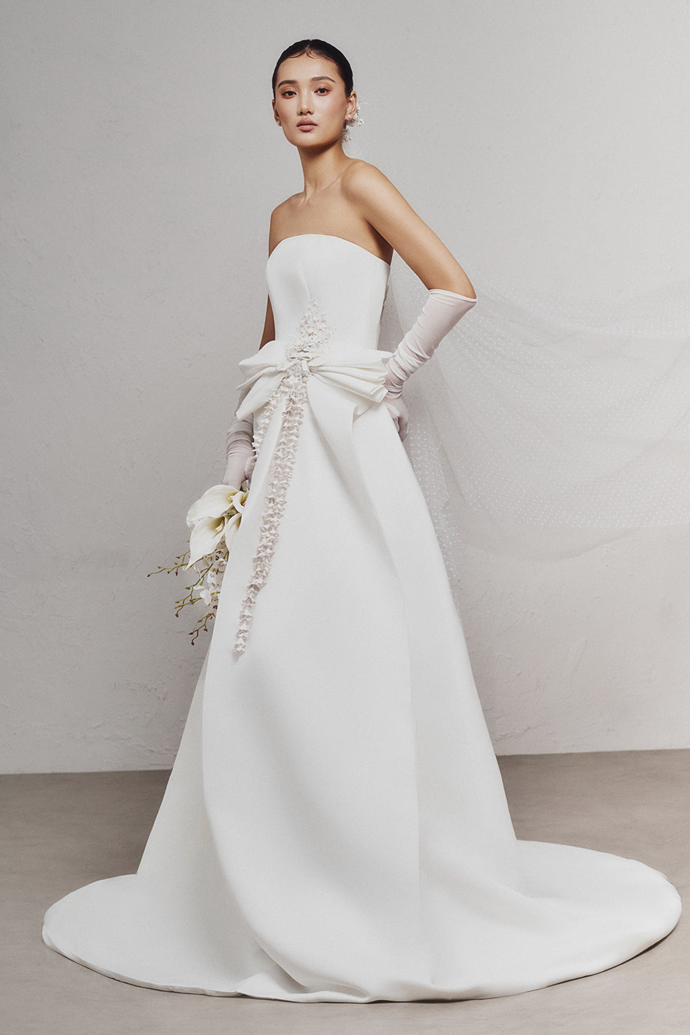 Leejei Ribbon Maxi Dress