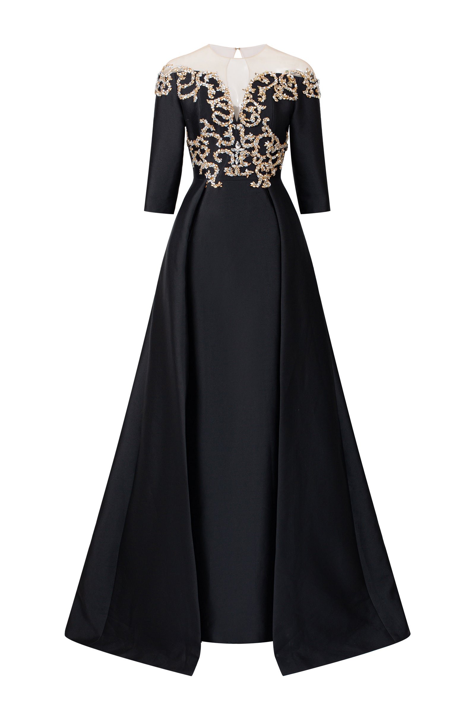 eliza maxi dress Illusion Black / XL Color:Limited Poppy Red Permacraft French Provencial vintage, take your normal size COGIC