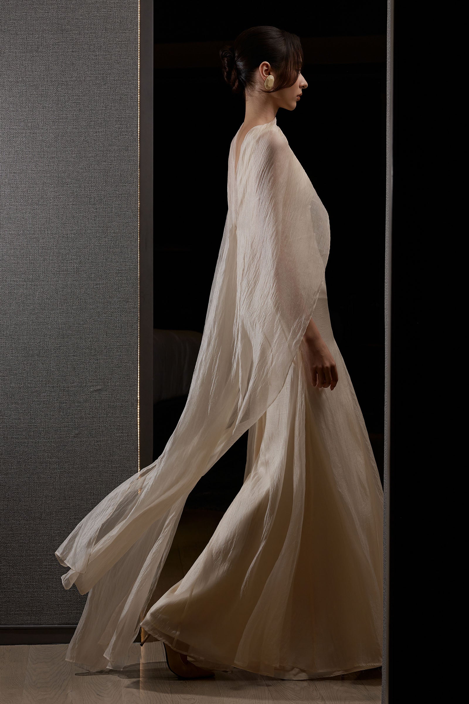Voie De Soie Sheath Maxi Dress