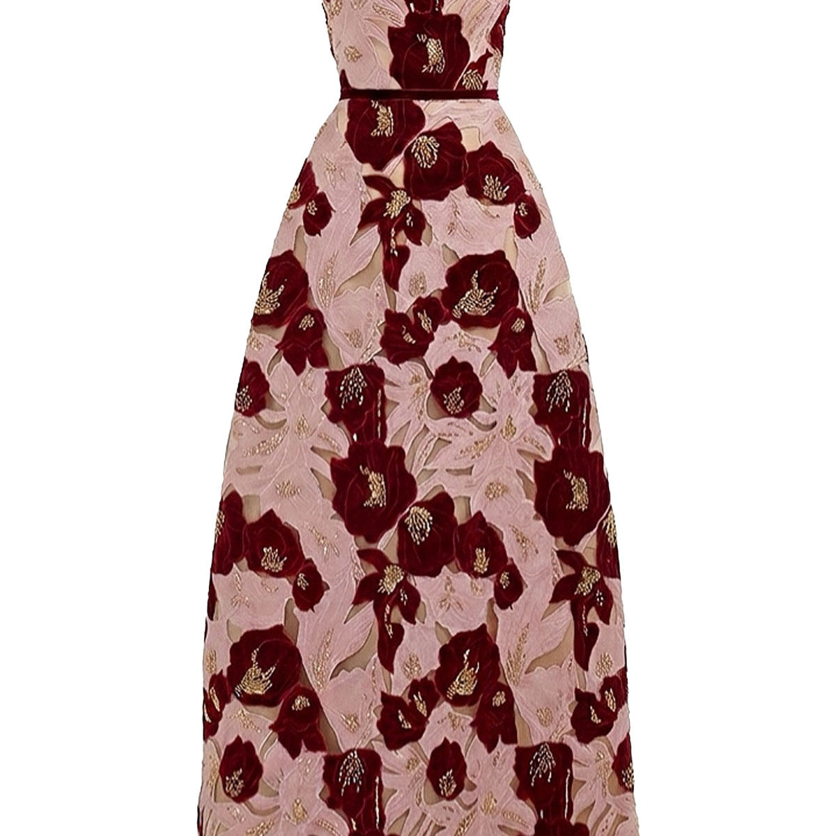 Bloom Straight Across Maxi Dress