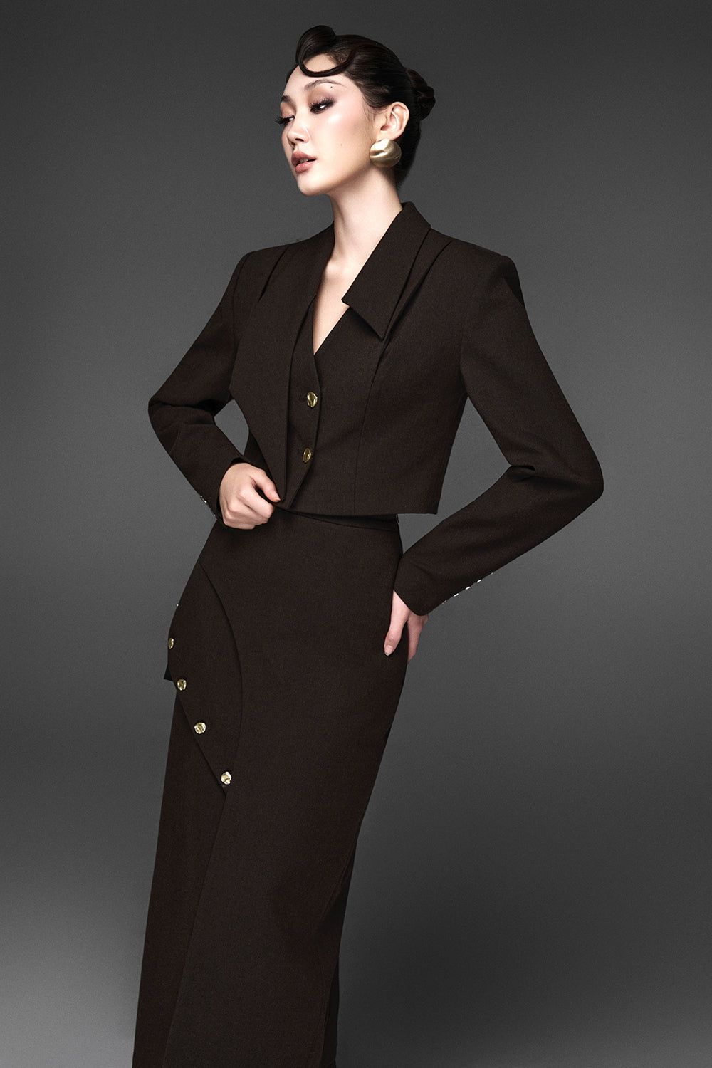 Dune V-Neck Jacket