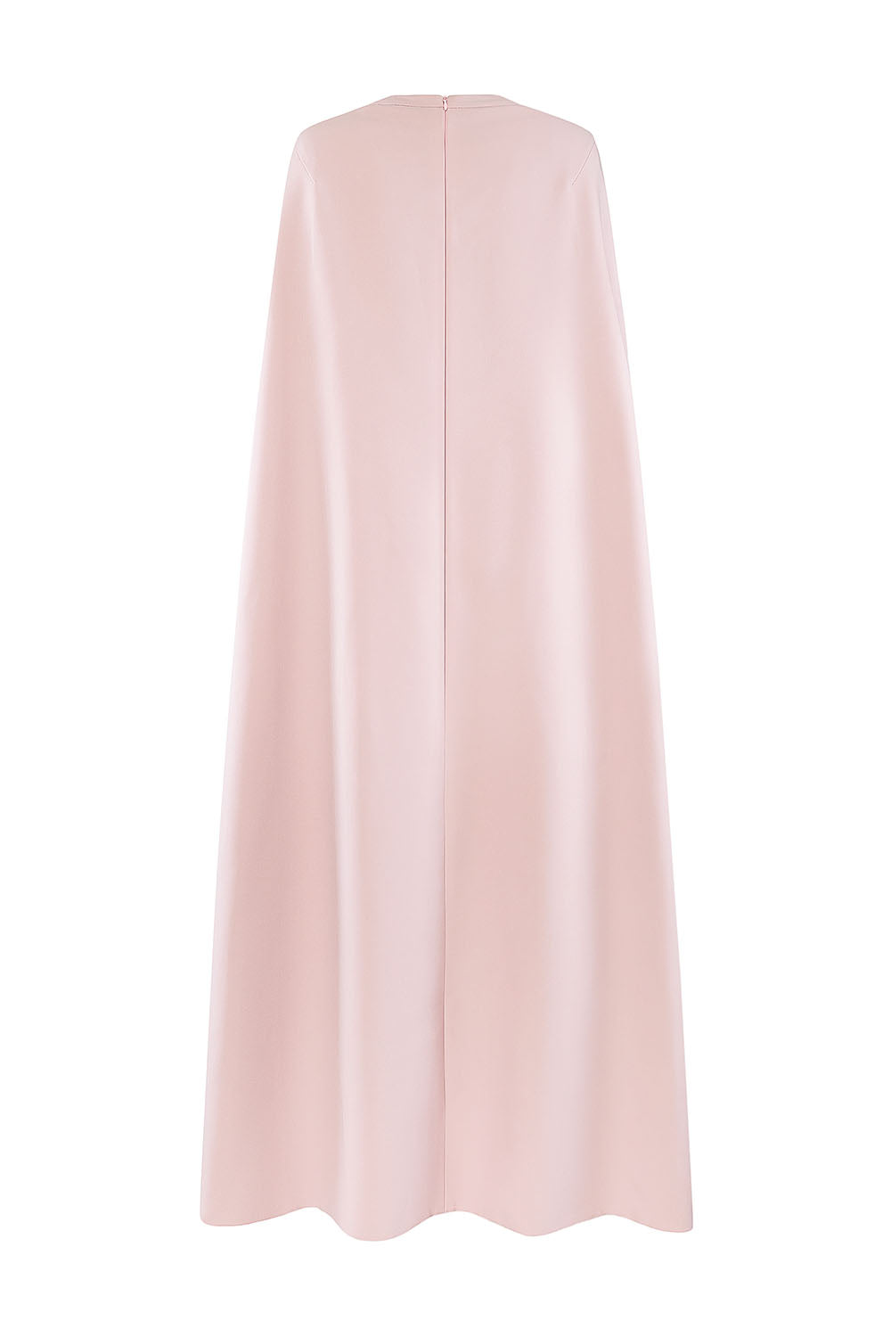 Novella Cape Asymmetric Polyester Ankle Length Trench Coat