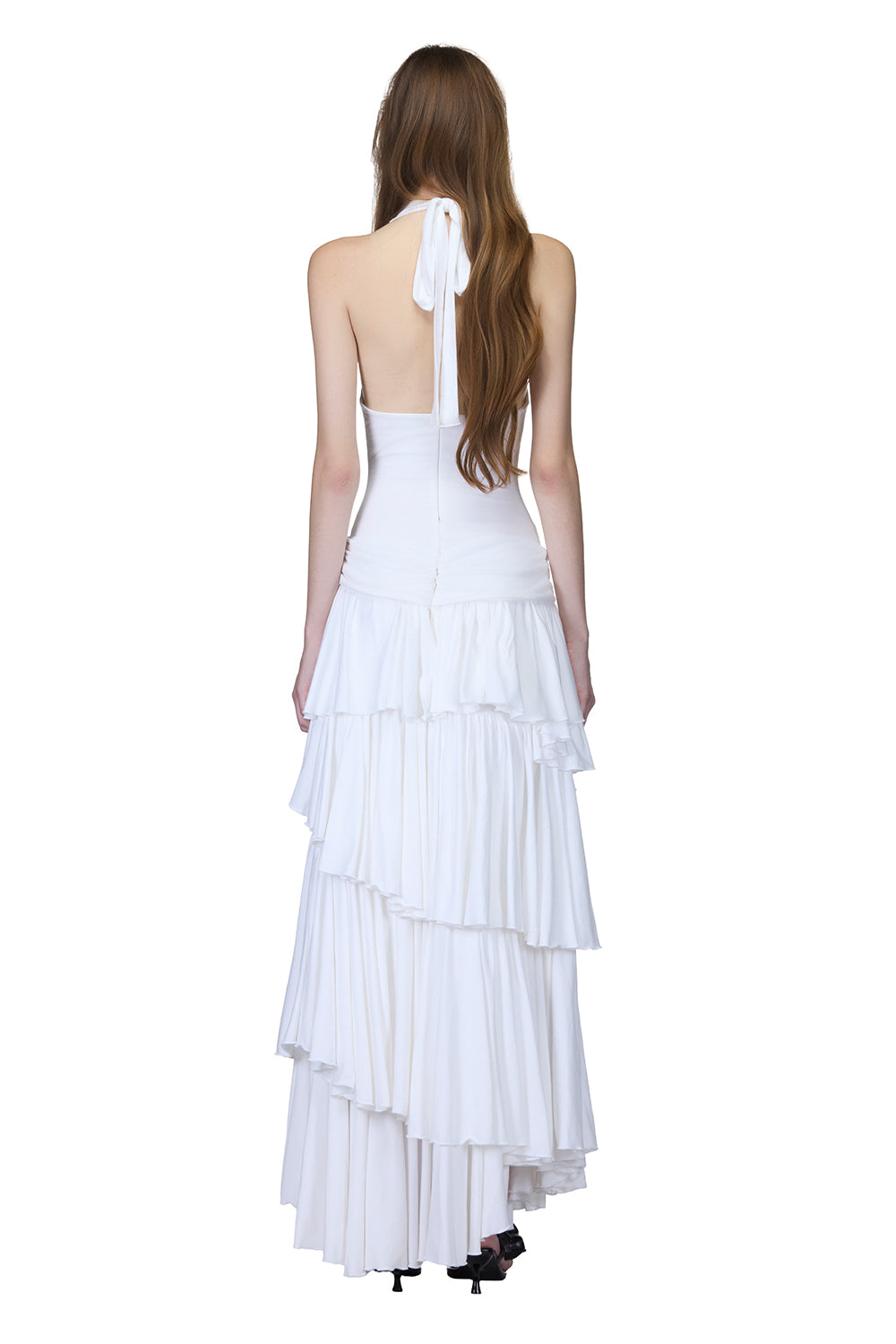 Vaeni Halter Maxi Dress