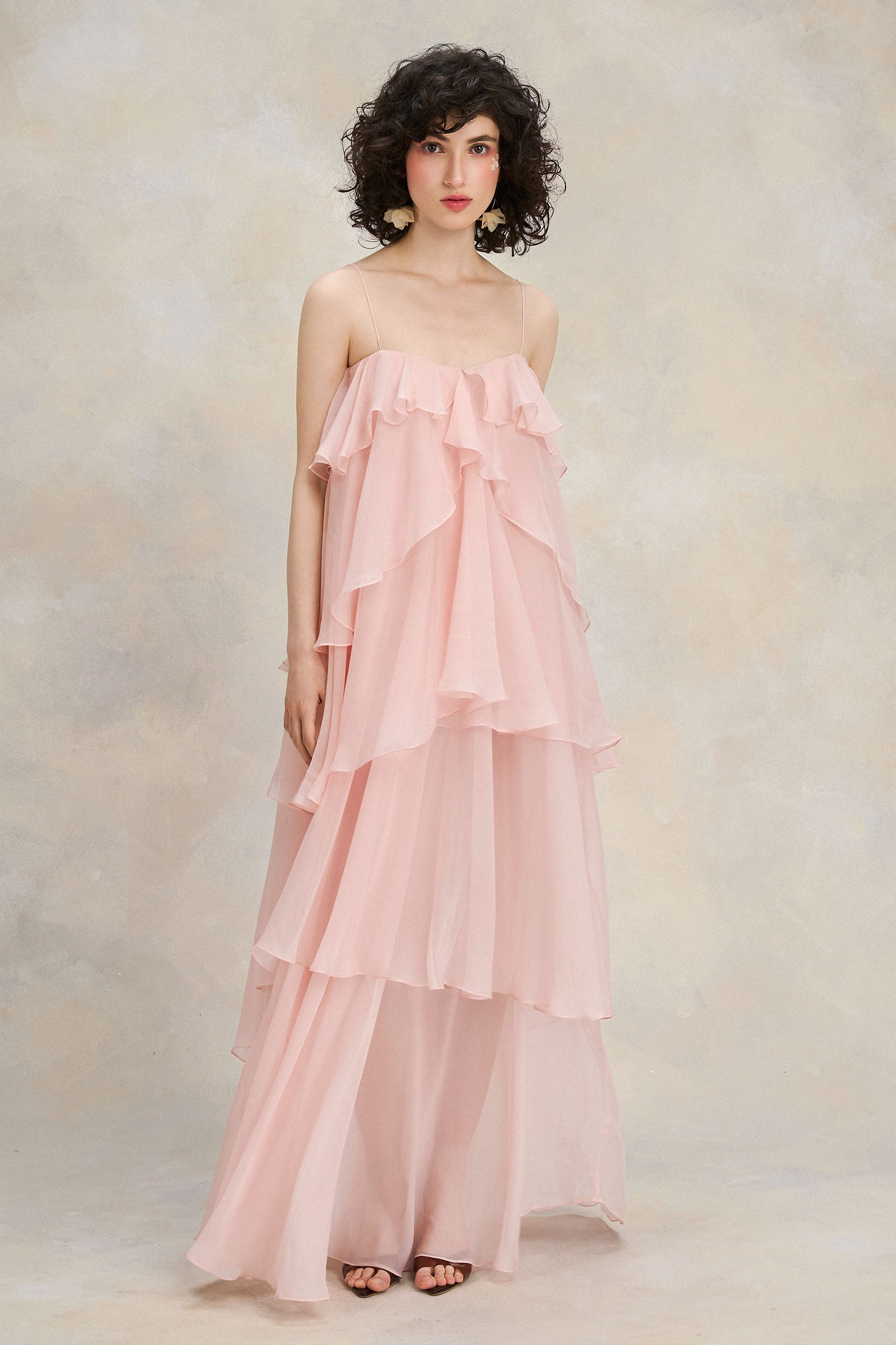 Rosemary Ruffle Maxi Dress