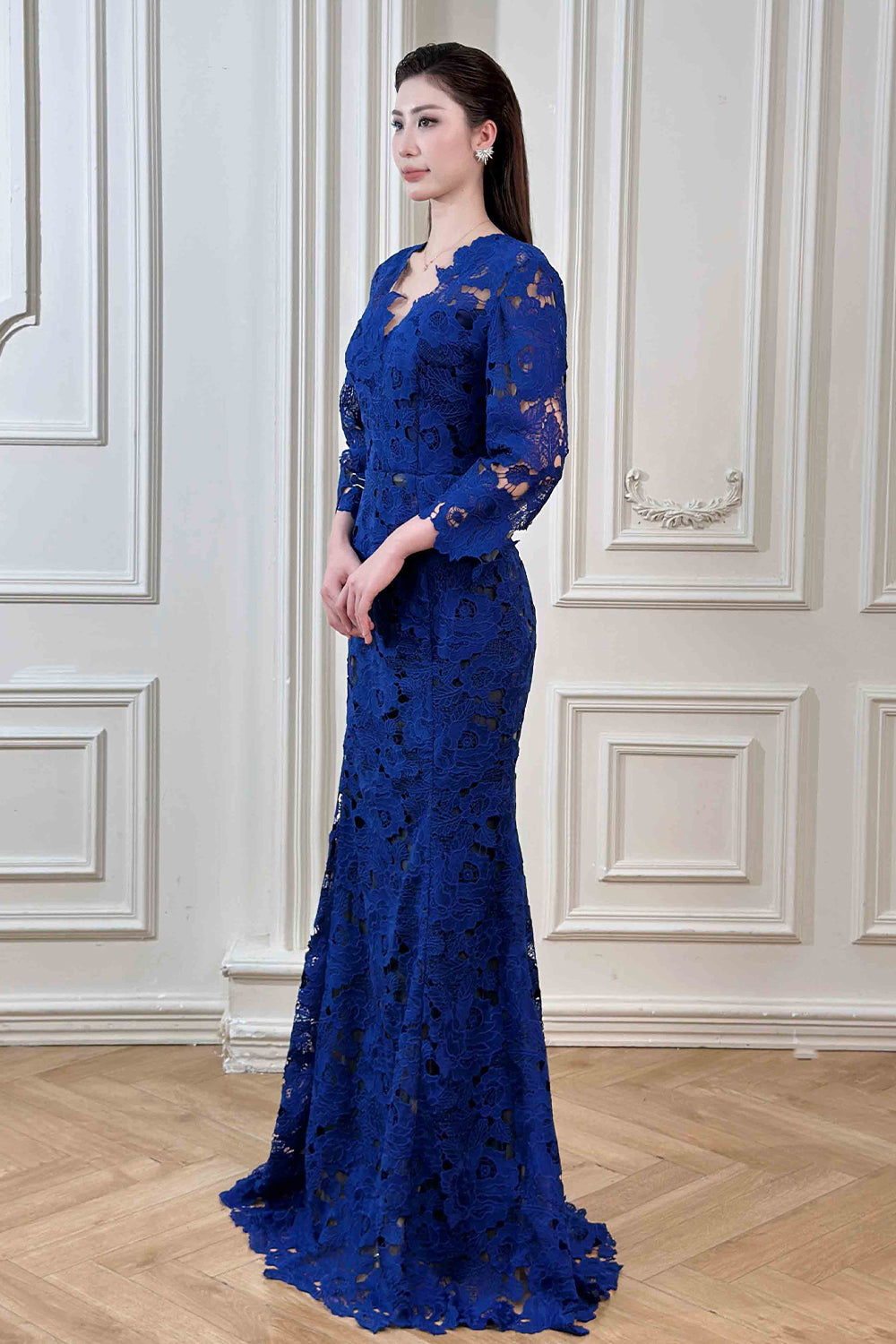 Irene V-Neck Maxi Dress