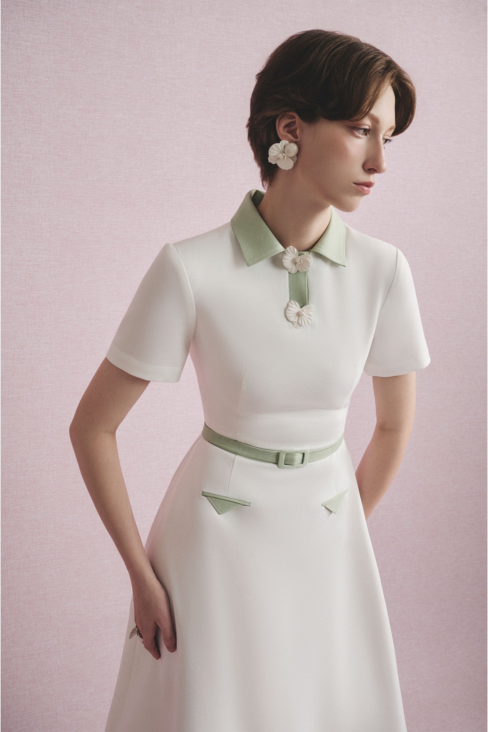 Pocca A-line Midi Dress