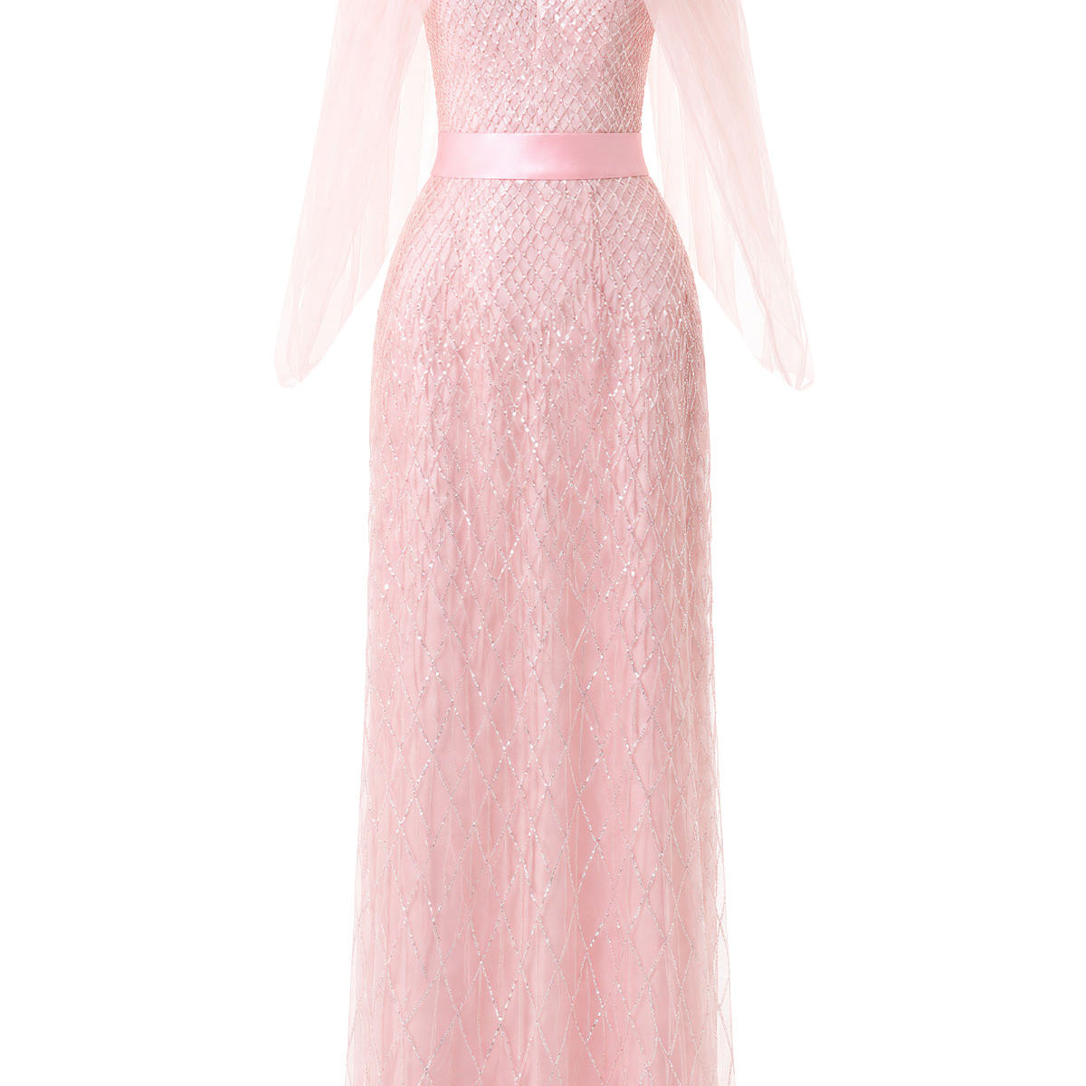 Vela Cape Sleeve Maxi Dress